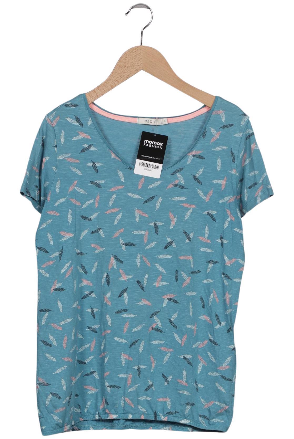 

Cecil Damen T-Shirt, blau, Gr. 36