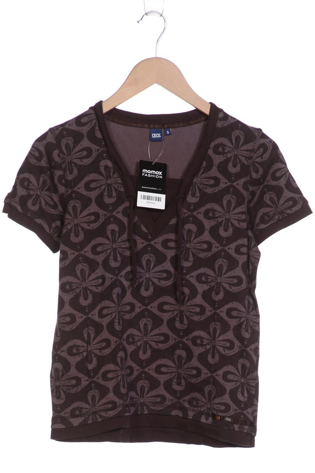 

Cecil Damen T-Shirt, braun, Gr. 36