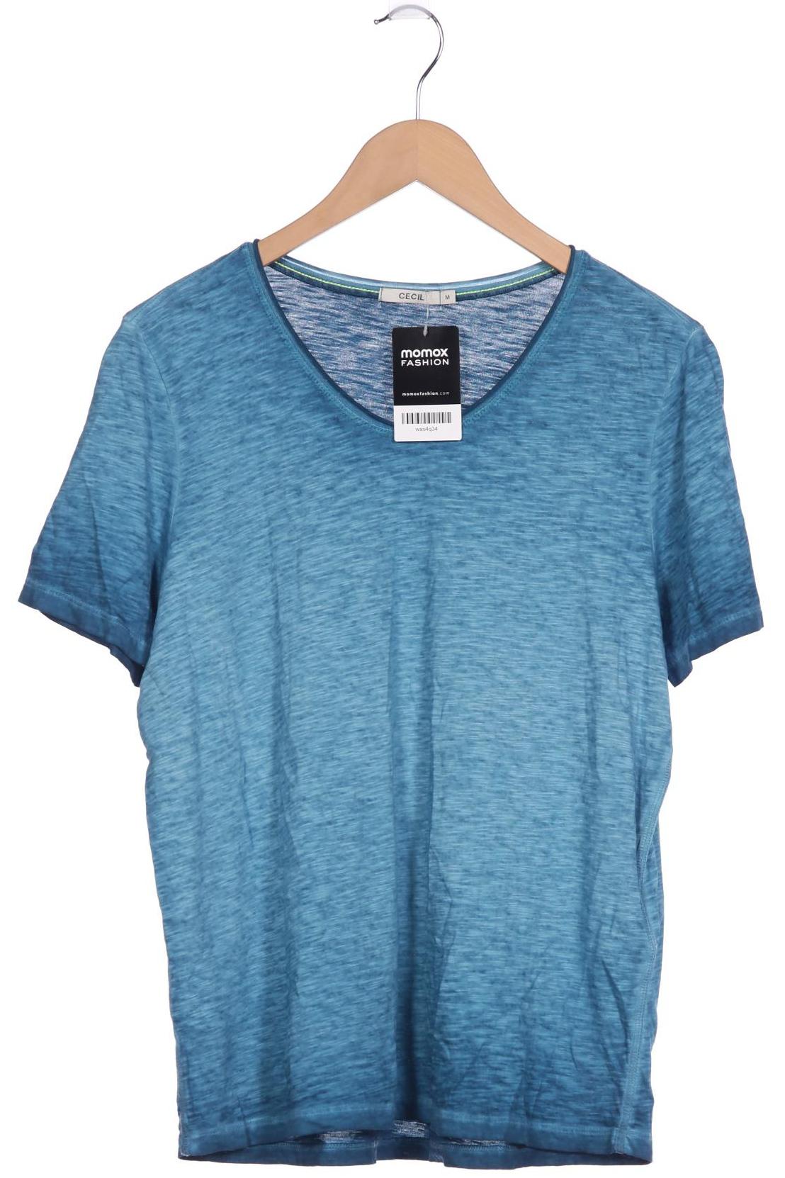 

Cecil Damen T-Shirt, blau, Gr. 38