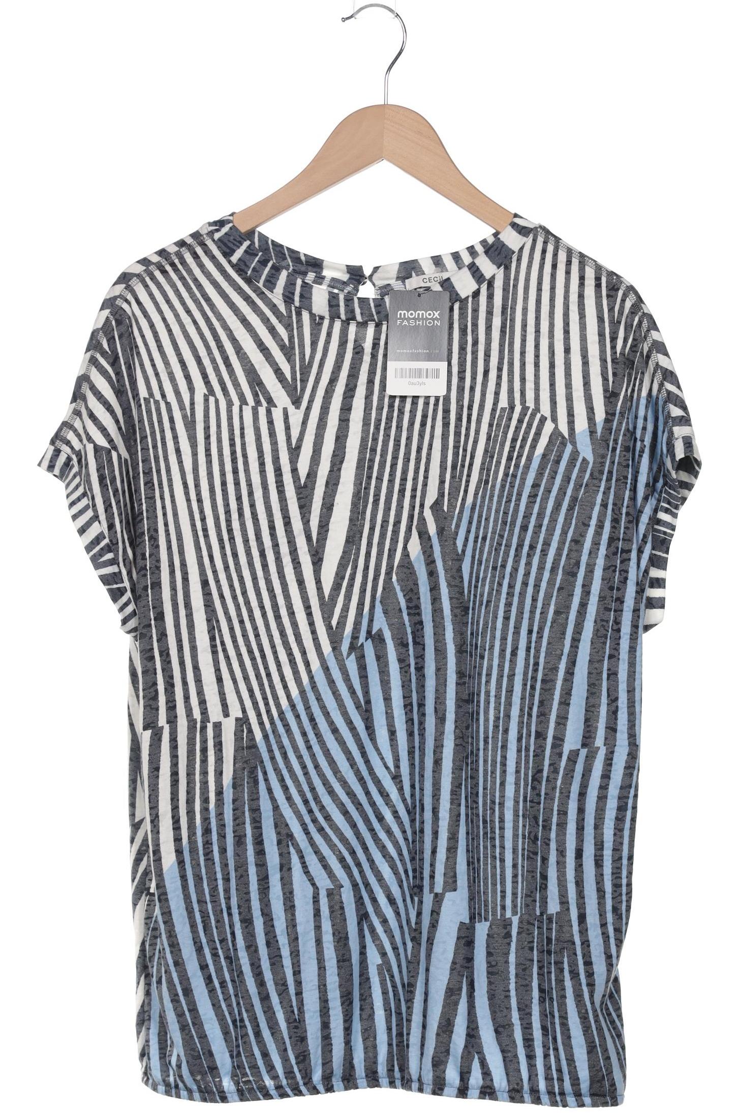 

Cecil Damen T-Shirt, blau, Gr. 38