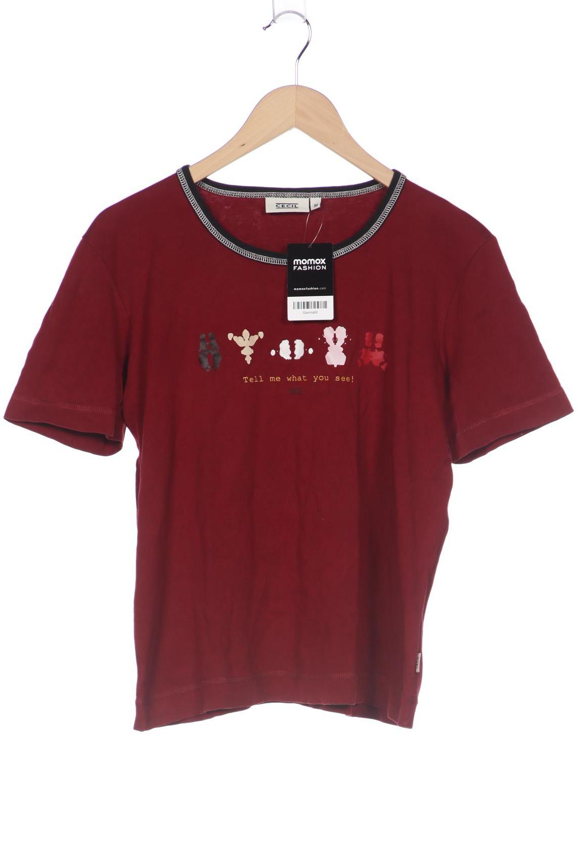

CECIL Damen T-Shirt, bordeaux