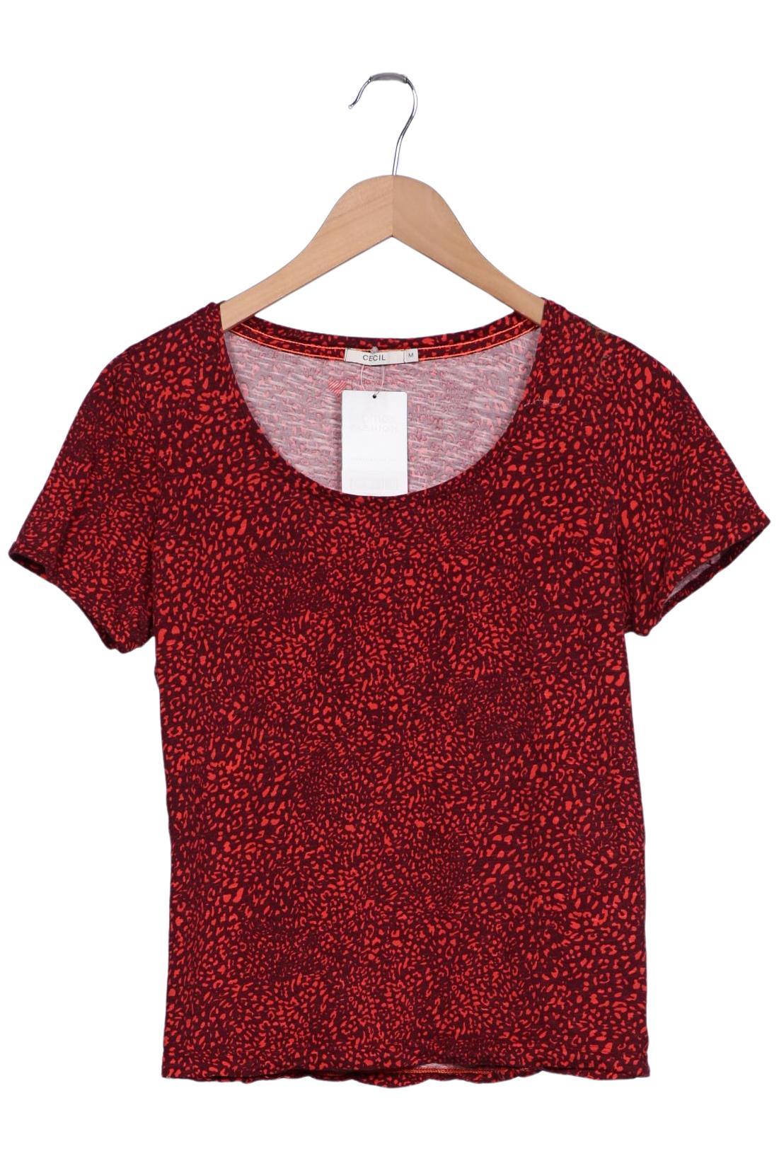 

Cecil Damen T-Shirt, bordeaux, Gr. 38