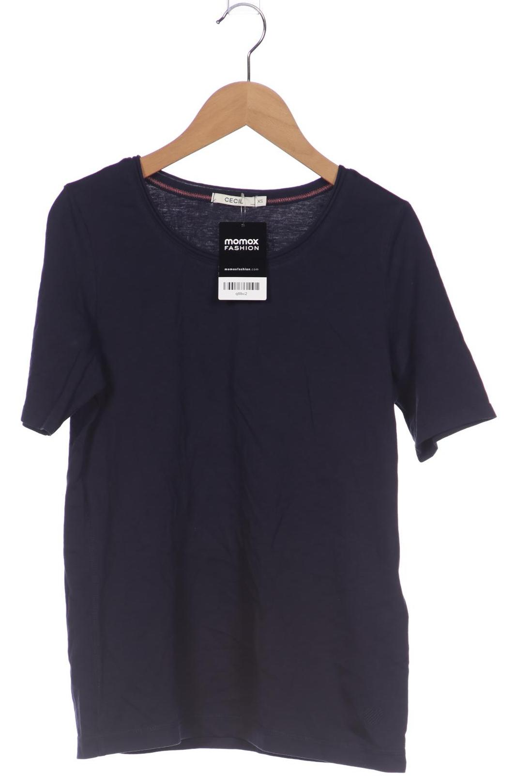 

Cecil Damen T-Shirt, marineblau, Gr. 34