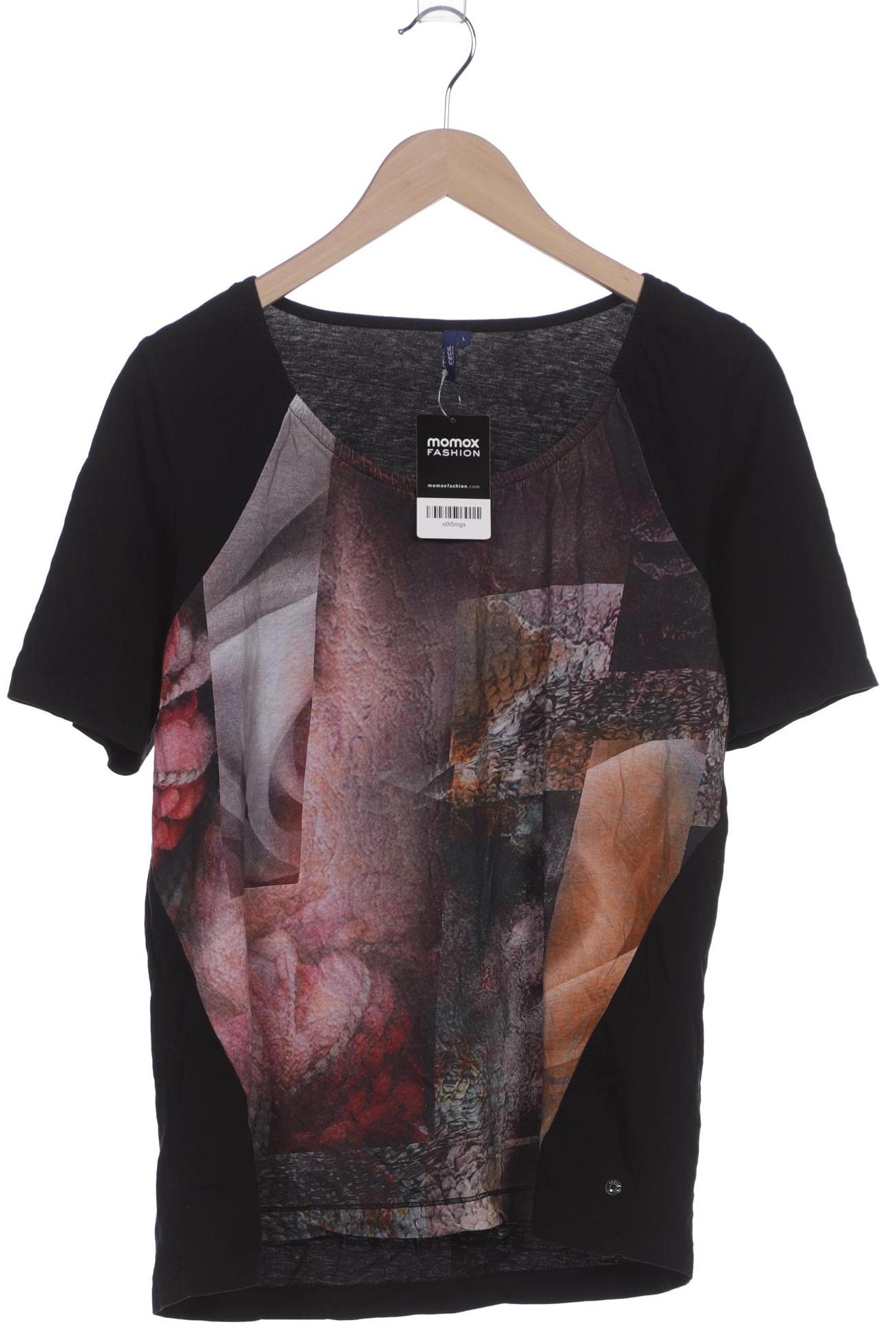 Thumbnail - Cecil Damen T-Shirt, schwarz, Gr. 42