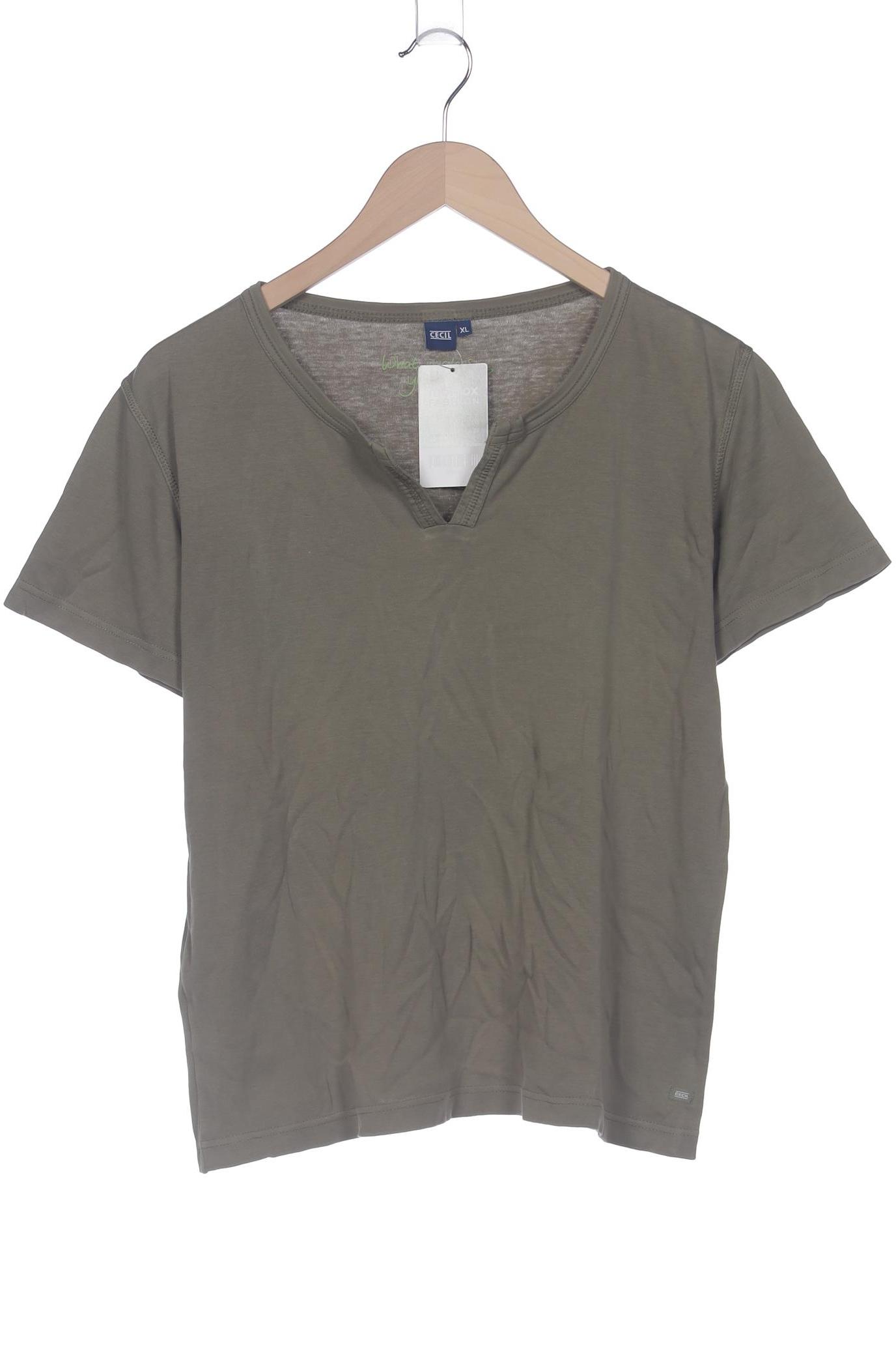 

Cecil Damen T-Shirt, grün, Gr. 44