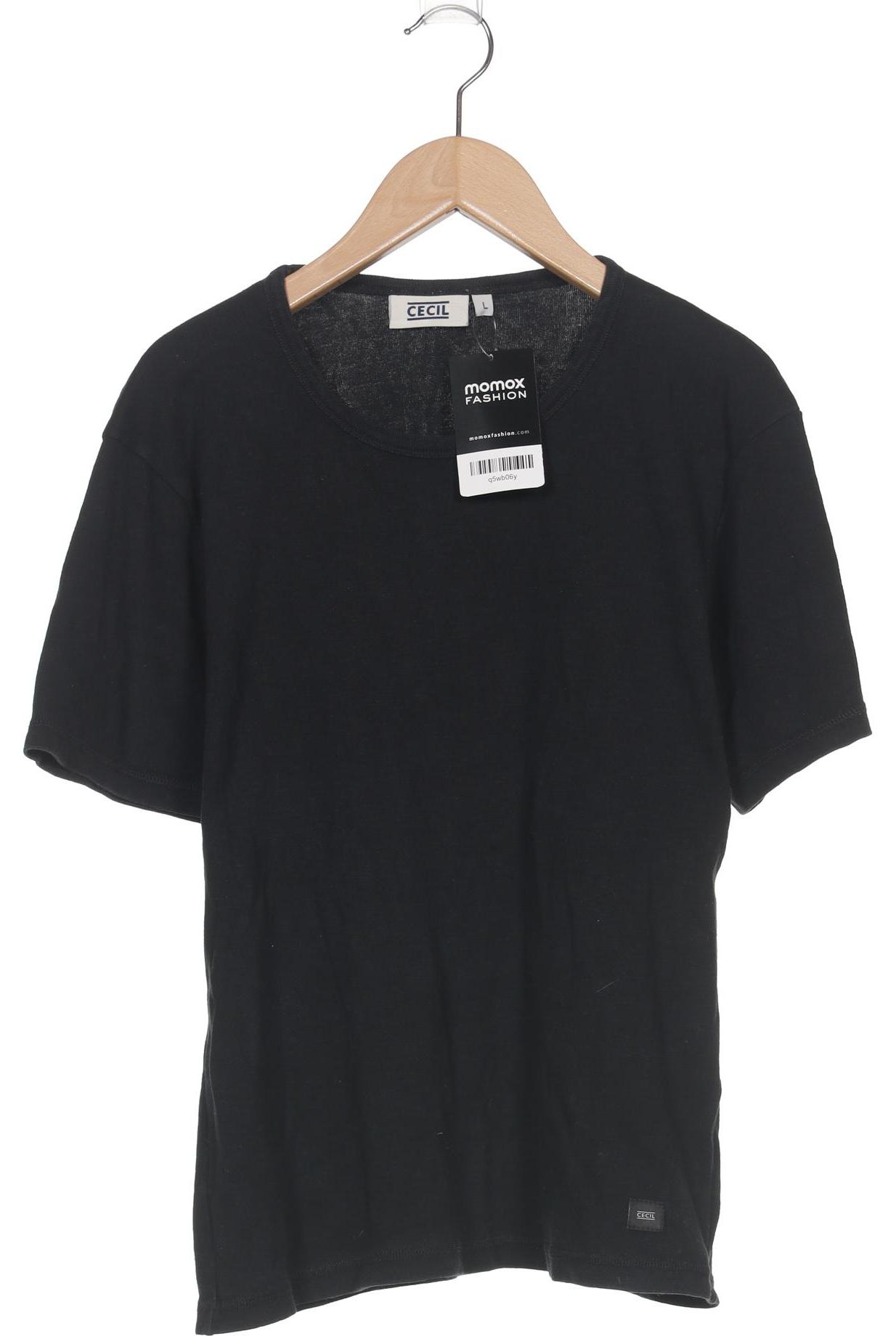 

Cecil Damen T-Shirt, schwarz, Gr. 42