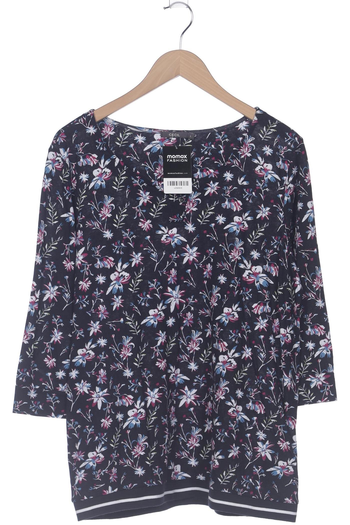 

Cecil Damen T-Shirt, marineblau, Gr. 42