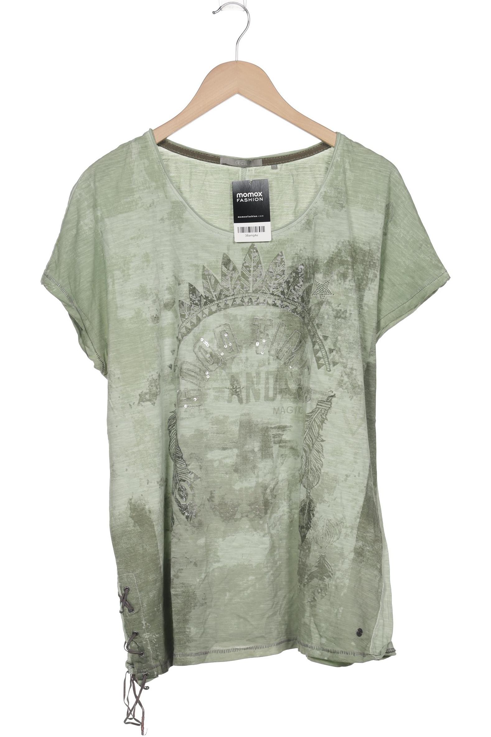 

Cecil Damen T-Shirt, grün, Gr. 46
