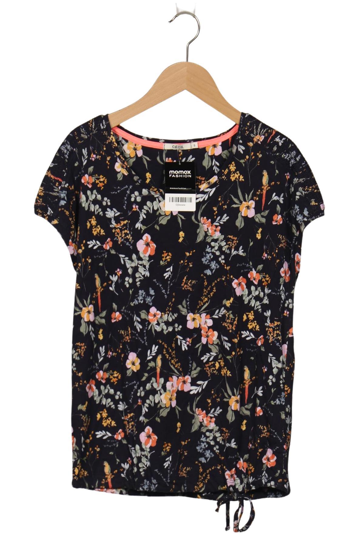 

Cecil Damen T-Shirt, marineblau, Gr. 36