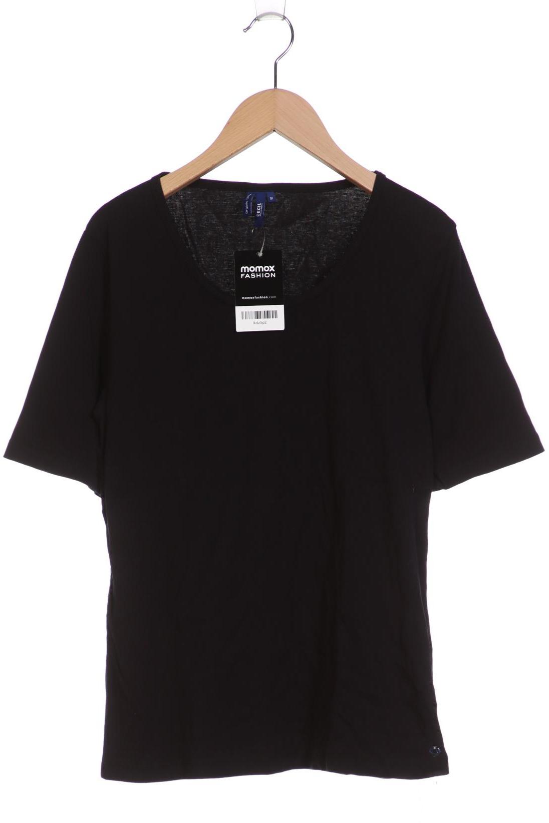 

Cecil Damen T-Shirt, schwarz, Gr. 38