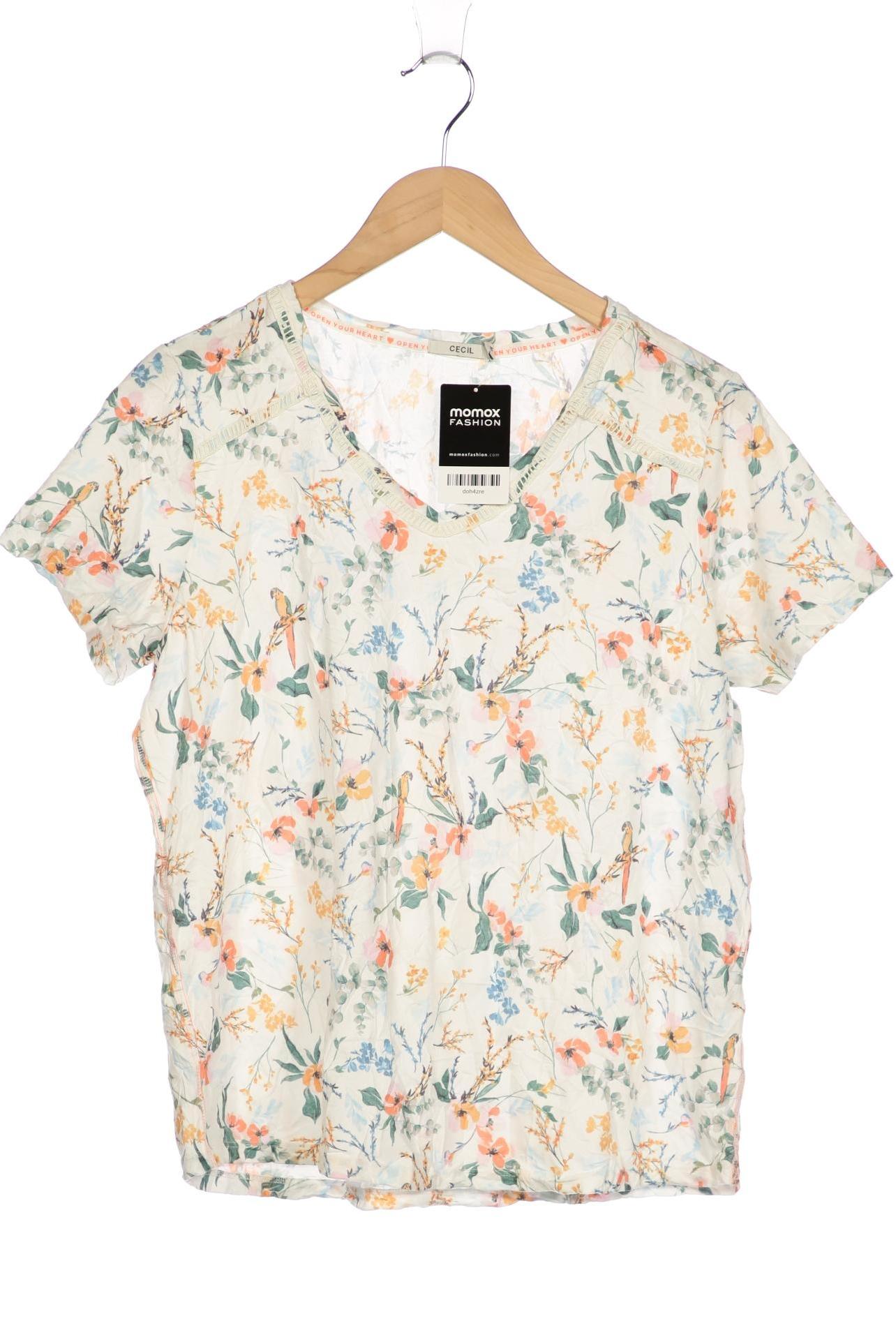 

Cecil Damen T-Shirt, mehrfarbig, Gr. 38