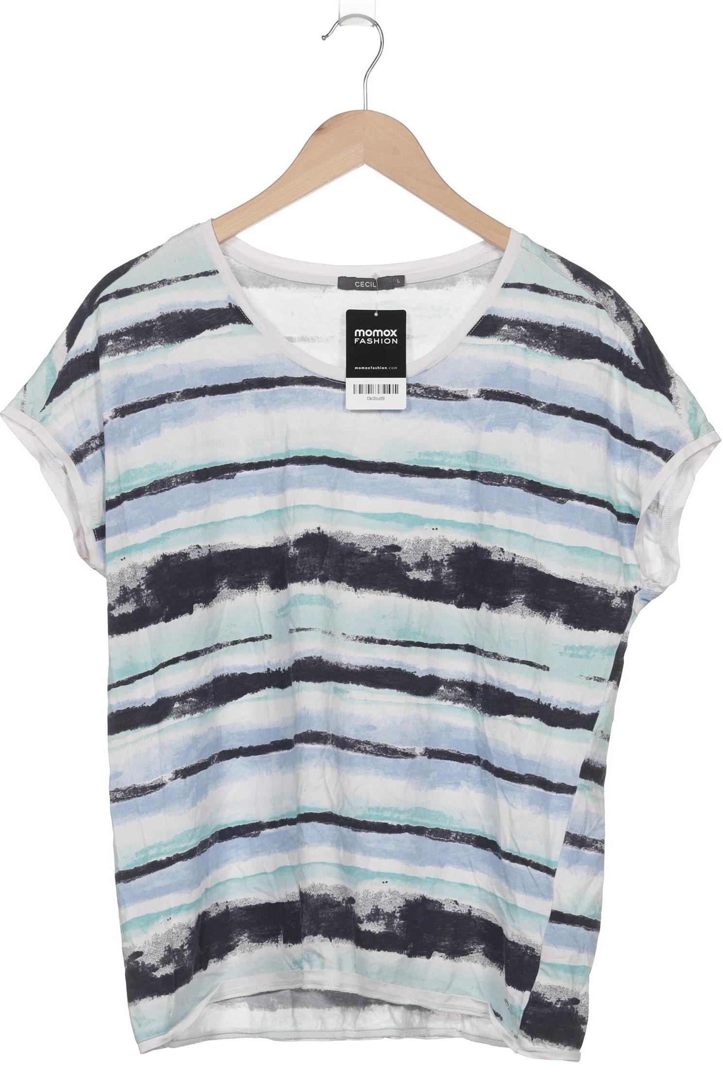 

Cecil Damen T-Shirt, mehrfarbig, Gr. 42