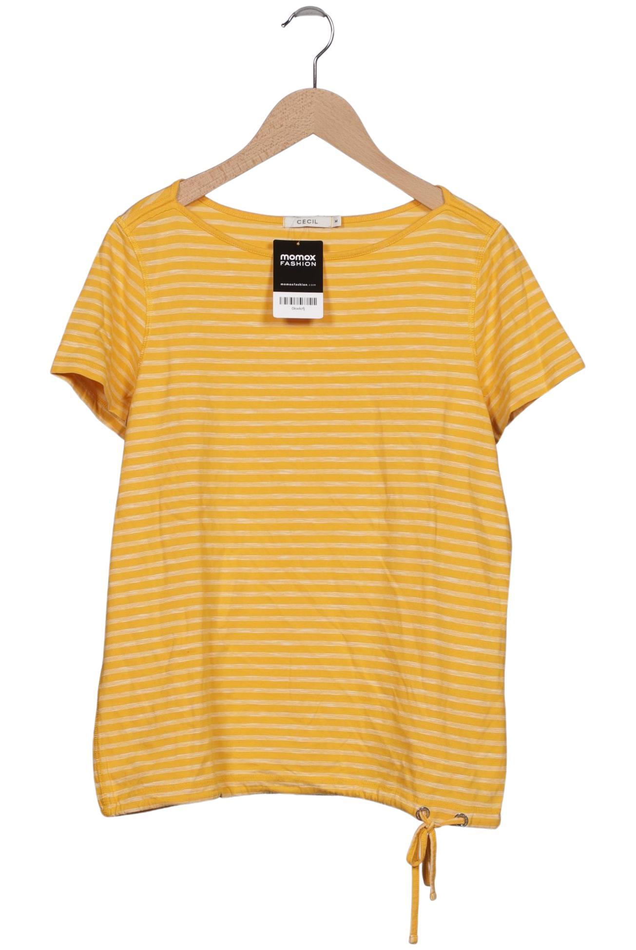 

Cecil Damen T-Shirt, gelb, Gr. 38