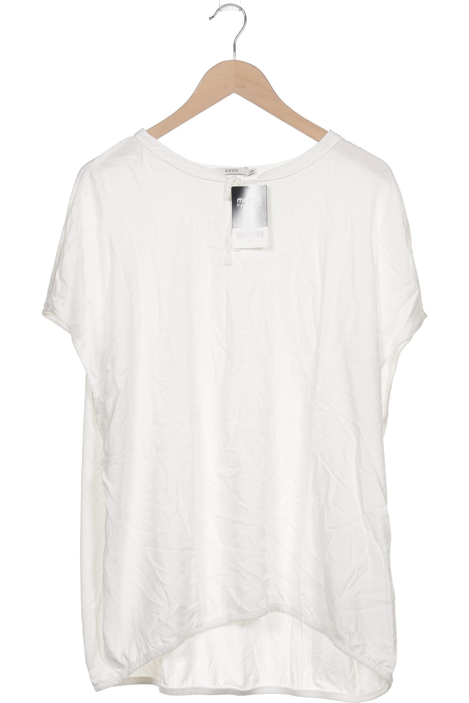 

Cecil Damen T-Shirt, weiß, Gr. 46