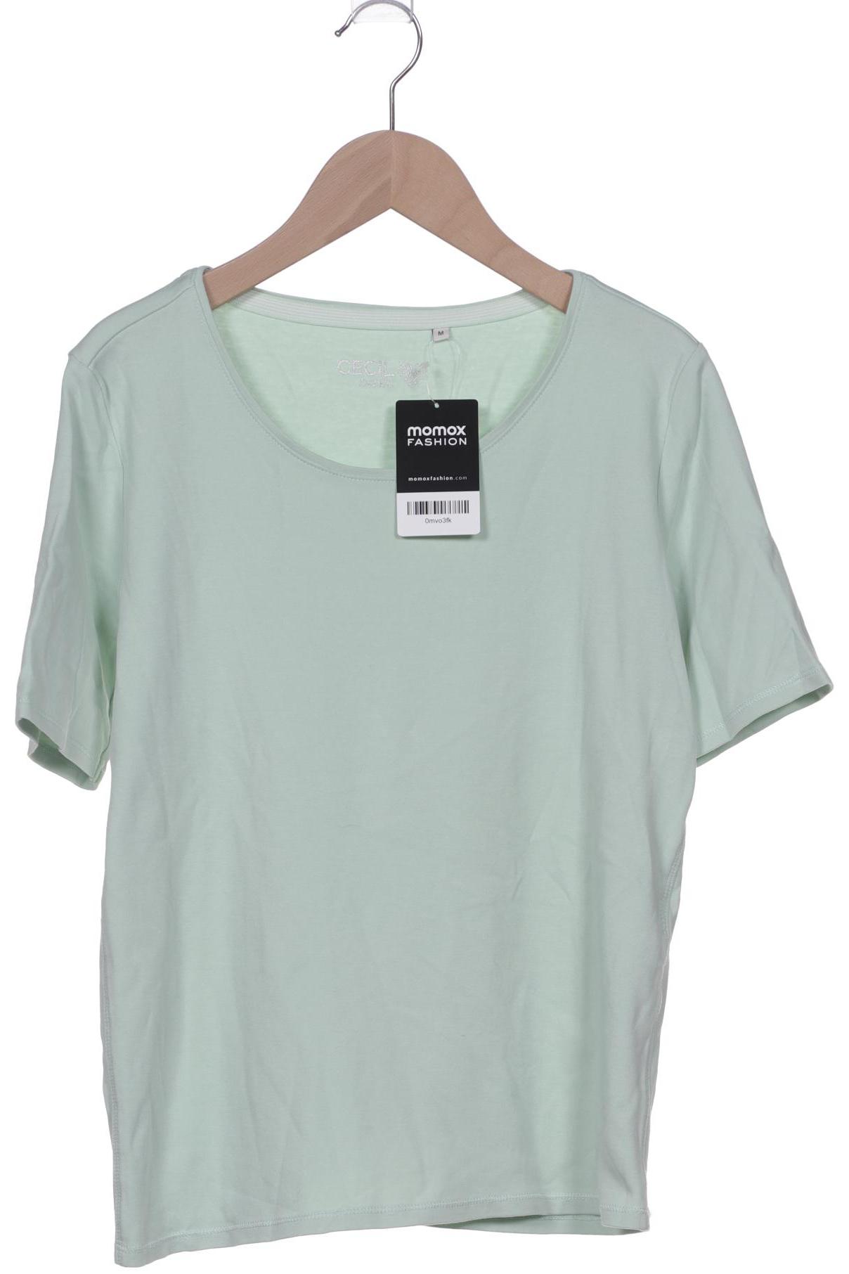 

Cecil Damen T-Shirt, hellgrün, Gr. 38