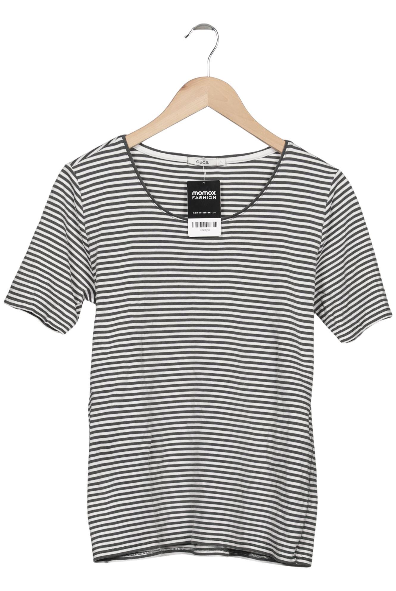 

Cecil Damen T-Shirt, grau, Gr. 42