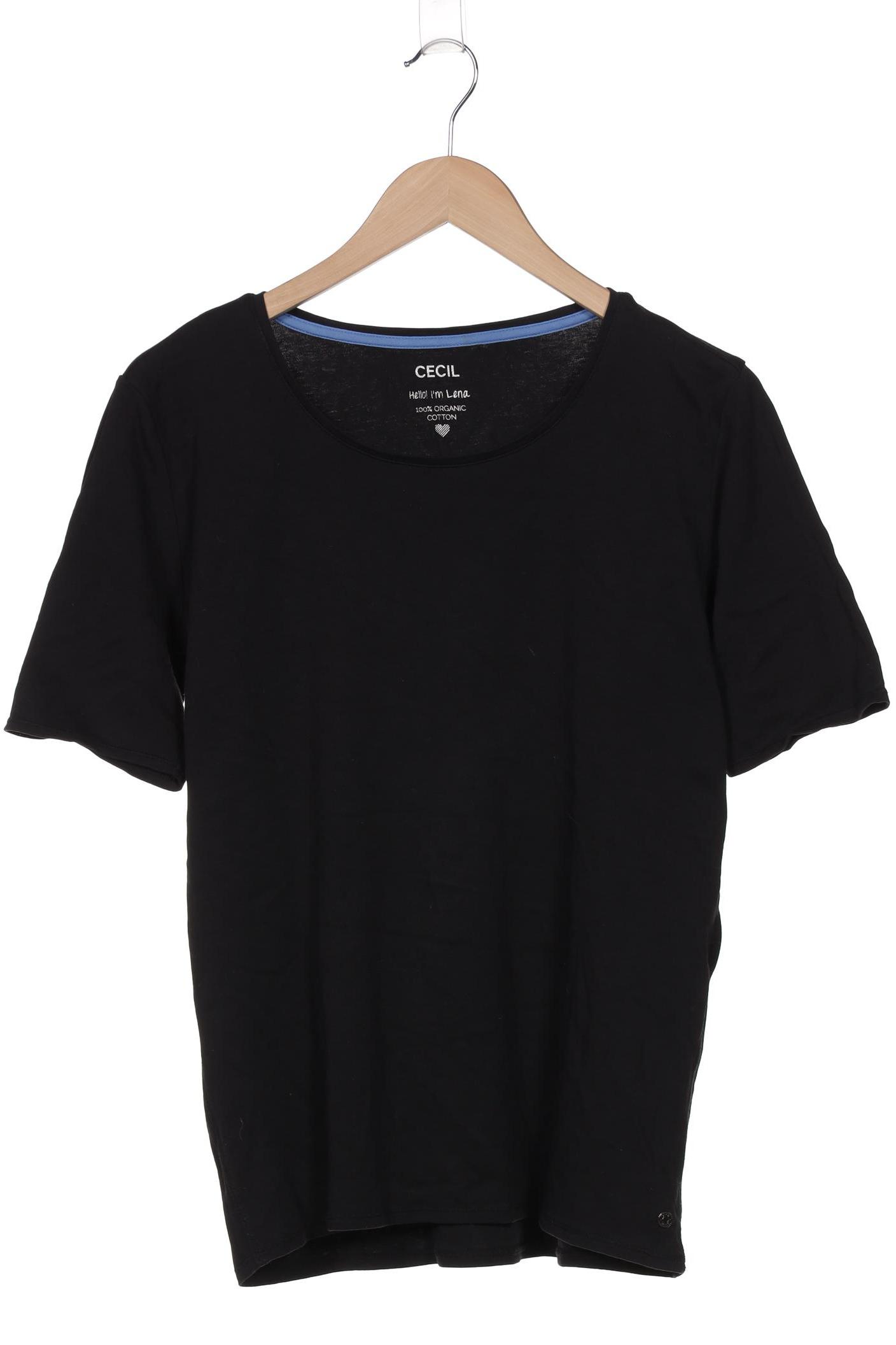 

Cecil Damen T-Shirt, schwarz, Gr. 44