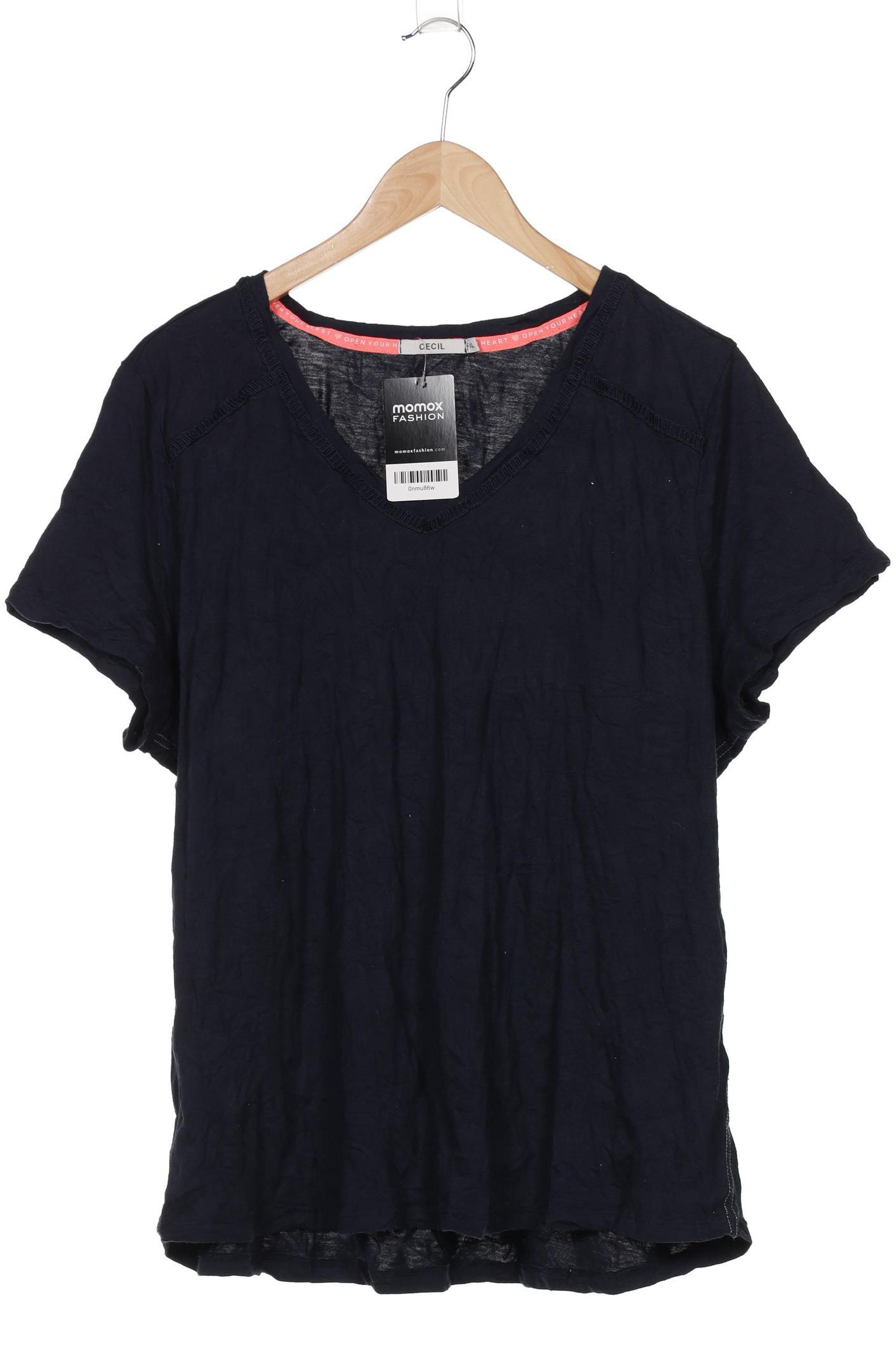 

CECIL Damen T-Shirt, marineblau