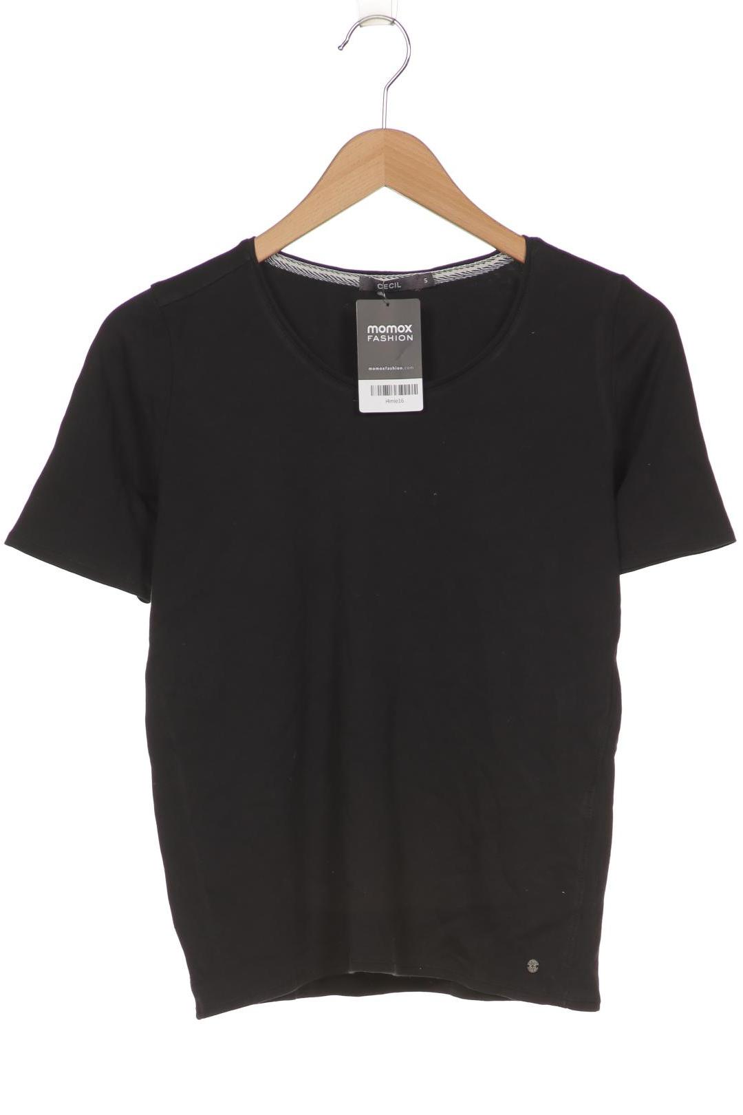 

Cecil Damen T-Shirt, schwarz, Gr. 36