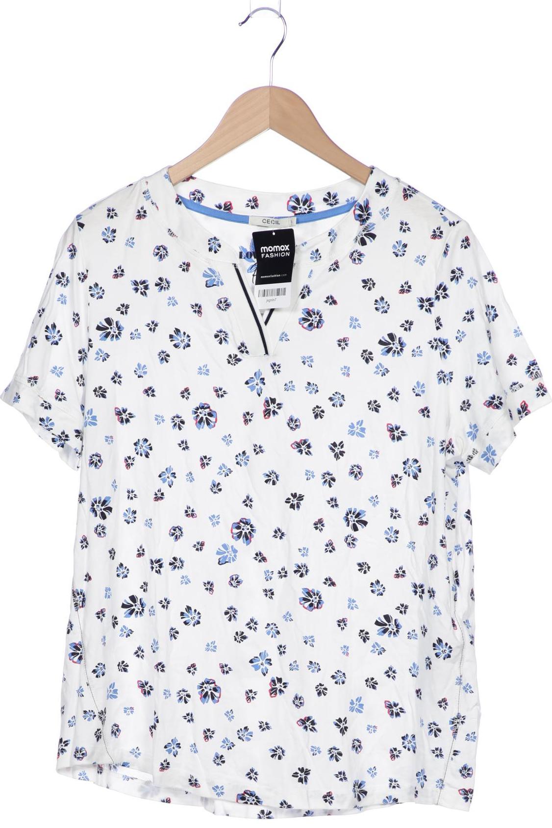 

Cecil Damen T-Shirt, weiß, Gr. 42