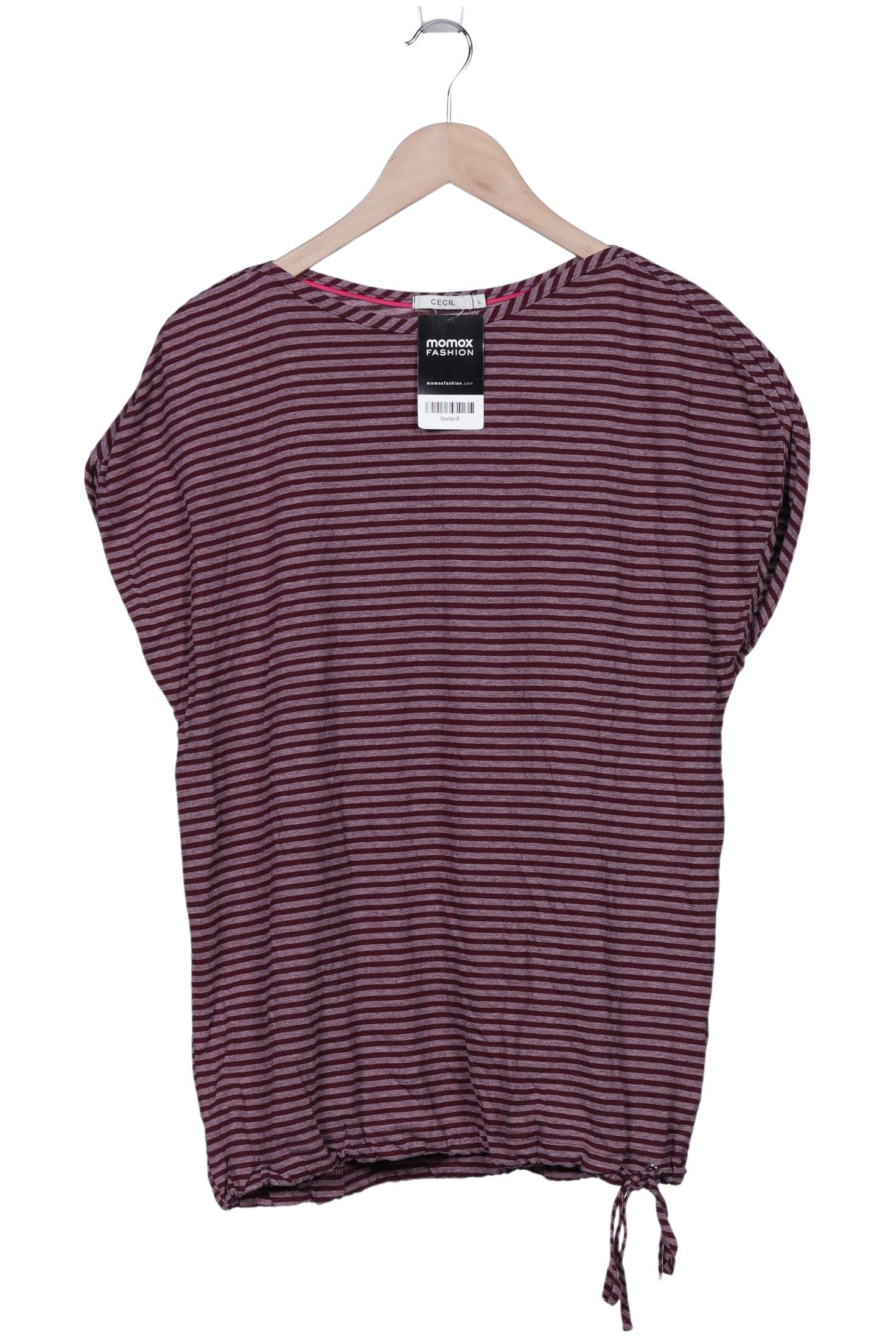 

Cecil Damen T-Shirt, bordeaux, Gr. 42