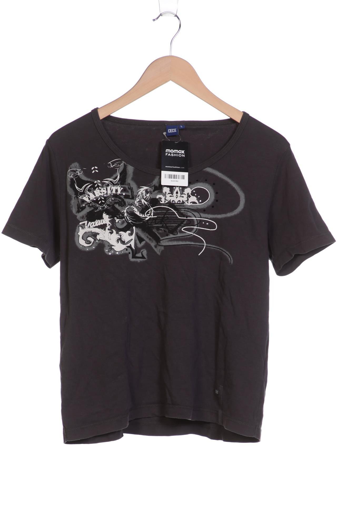 

Cecil Damen T-Shirt, grau, Gr. 42