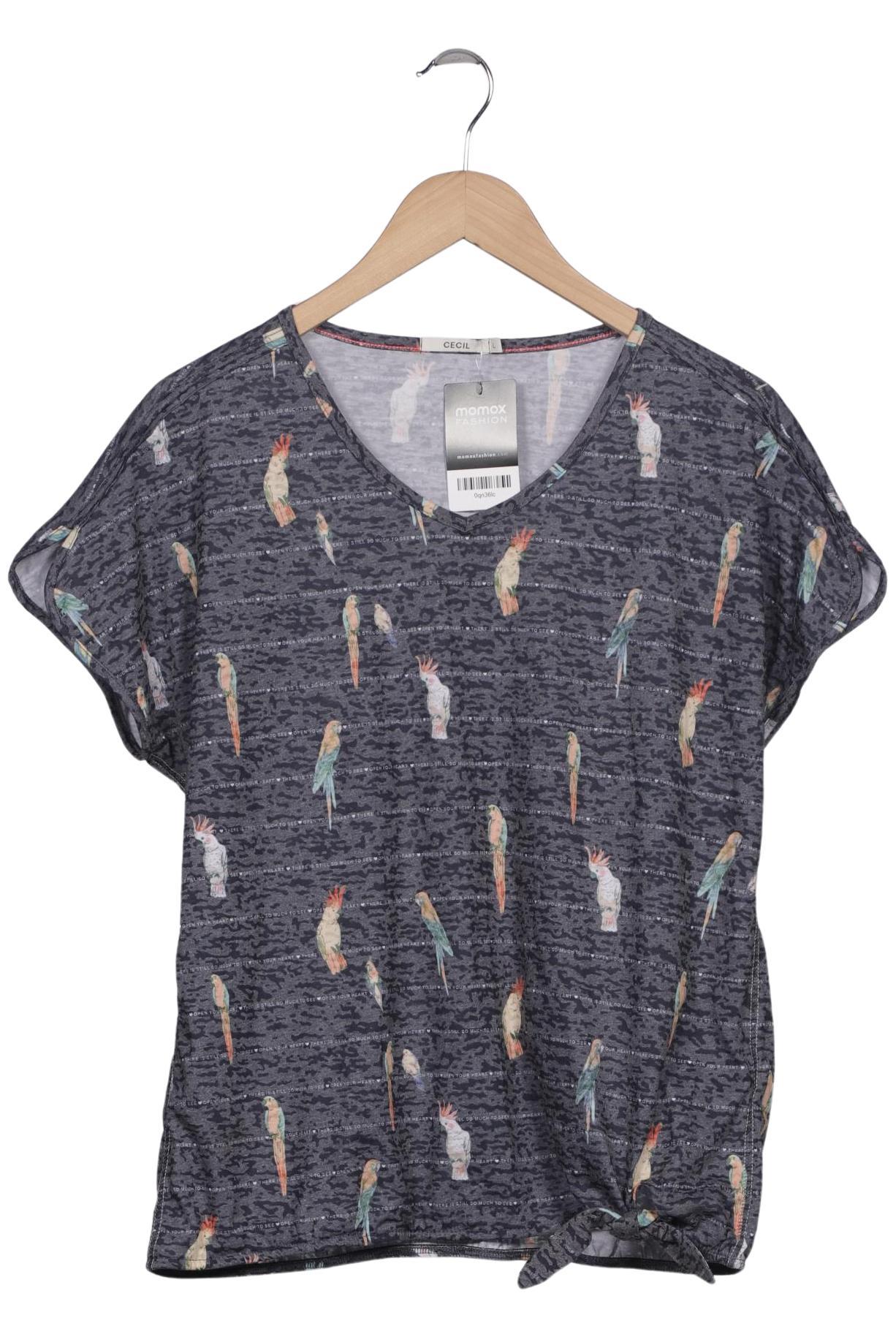 

Cecil Damen T-Shirt, marineblau, Gr. 42
