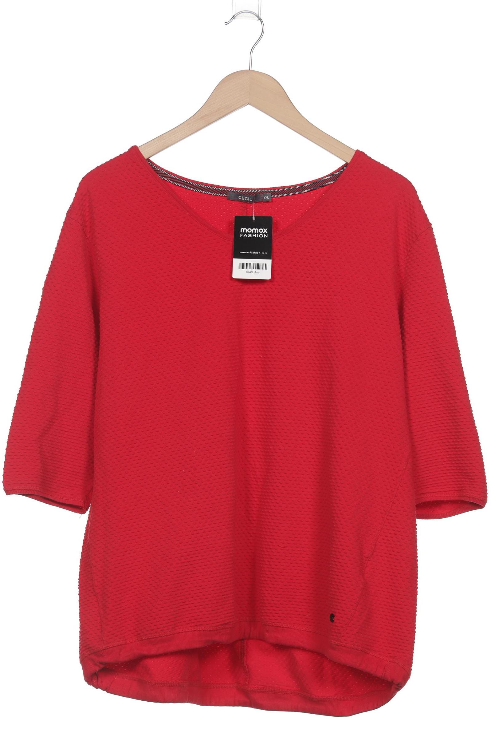 

Cecil Damen T-Shirt, rot, Gr. 46