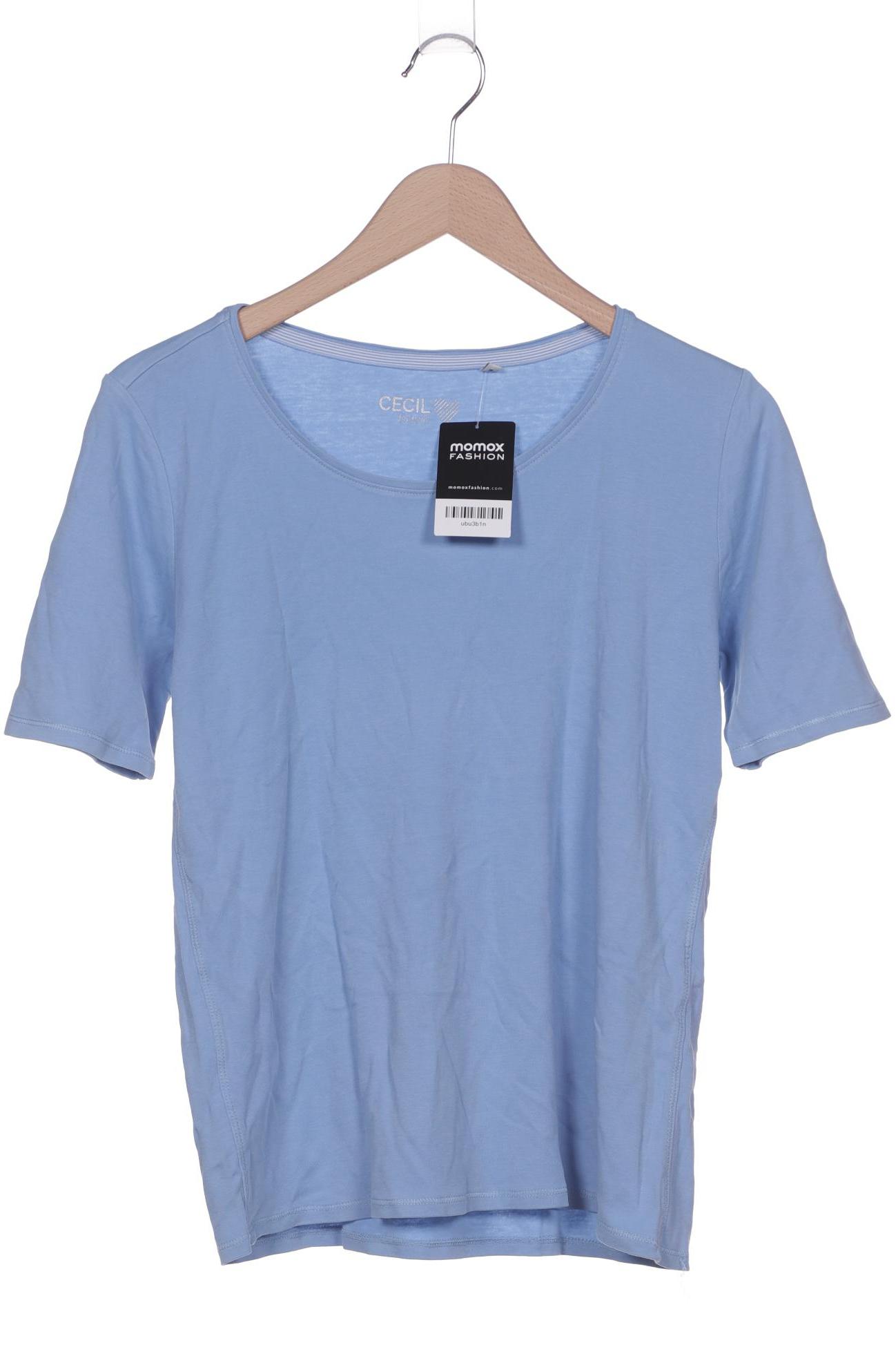 

Cecil Damen T-Shirt, blau, Gr. 38