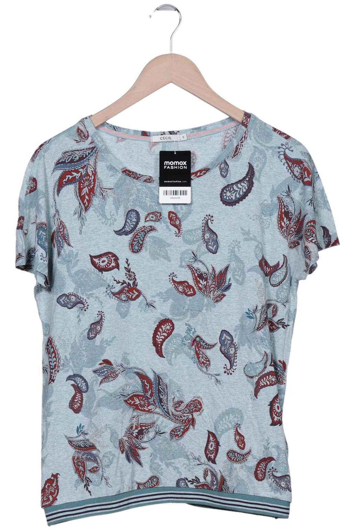 

Cecil Damen T-Shirt, türkis, Gr. 36