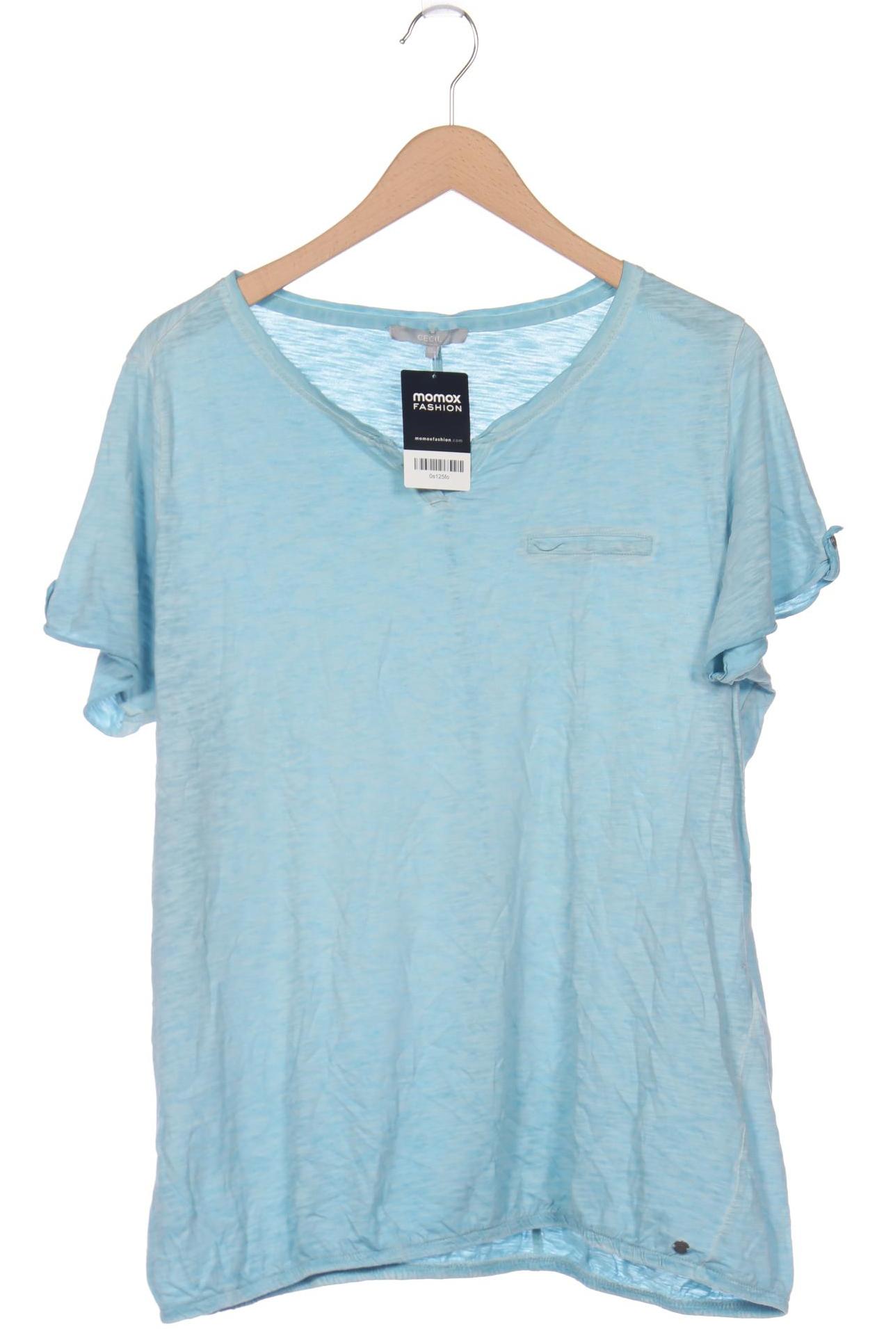 

Cecil Damen T-Shirt, blau, Gr. 46