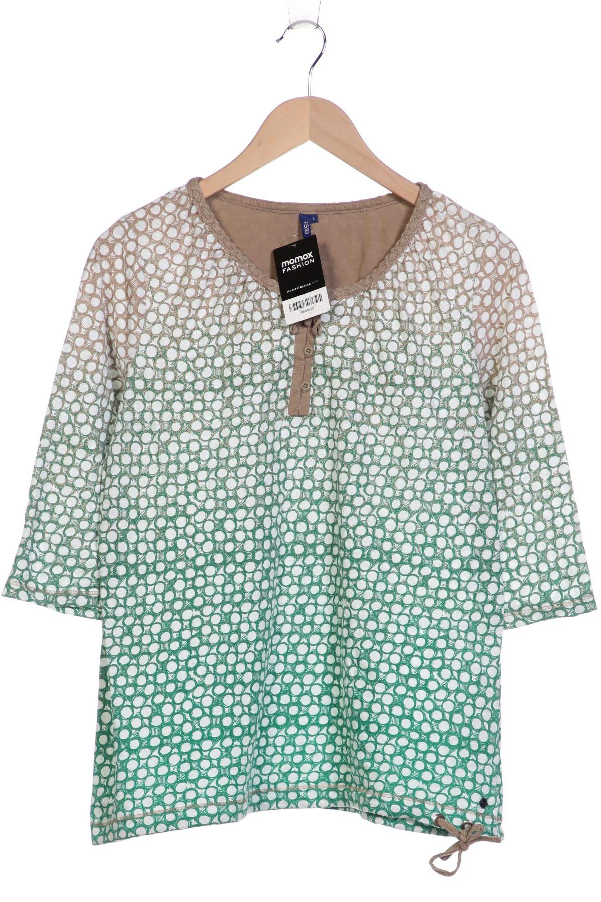 

Cecil Damen T-Shirt, türkis, Gr. 42