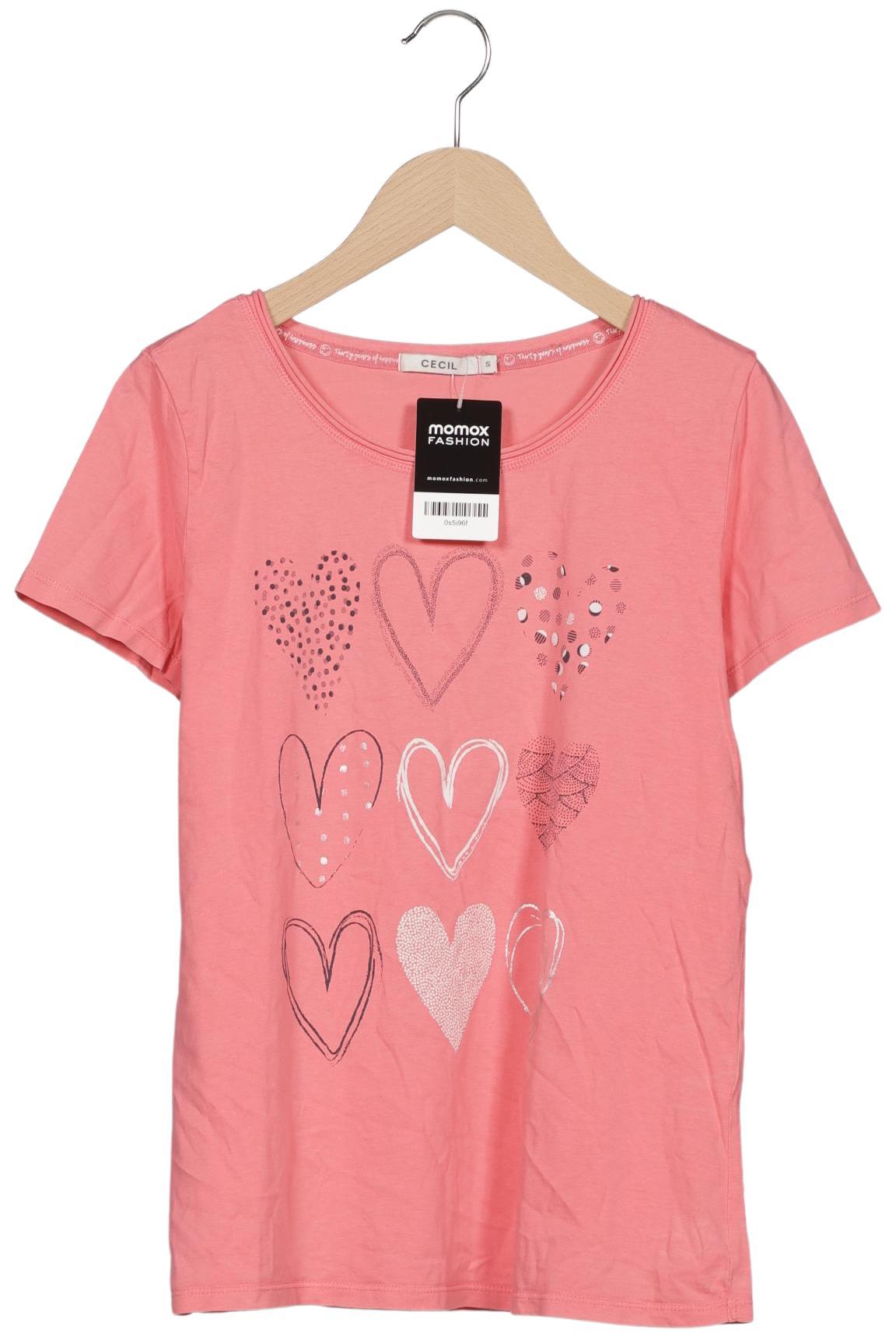 

Cecil Damen T-Shirt, pink, Gr. 36
