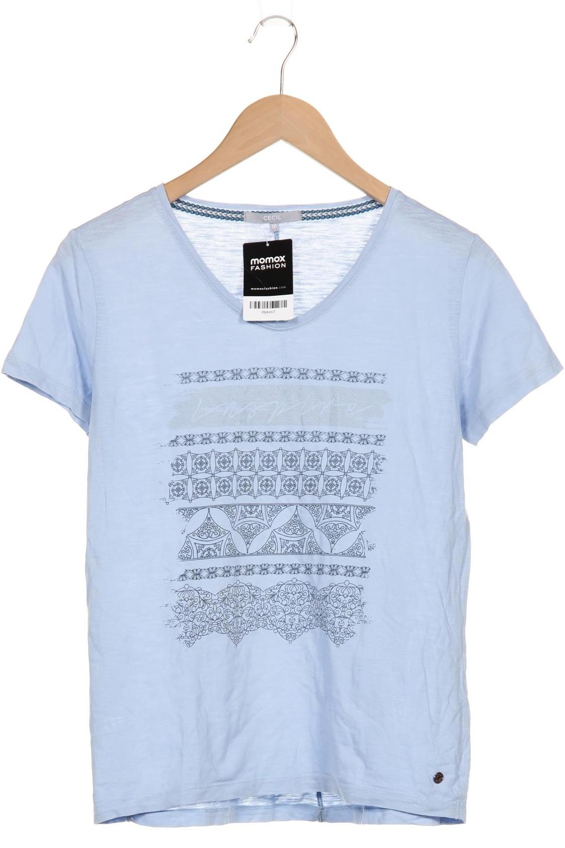 

Cecil Damen T-Shirt, blau, Gr. 38