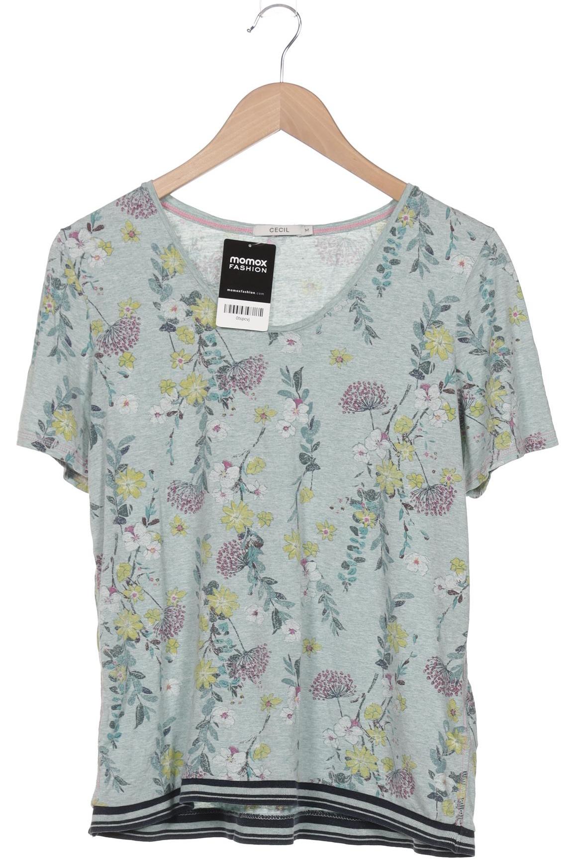 

Cecil Damen T-Shirt, hellgrün, Gr. 38