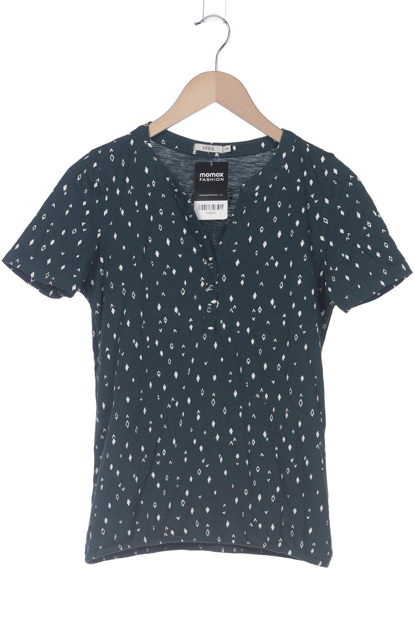 

Cecil Damen T-Shirt, grün, Gr. 34