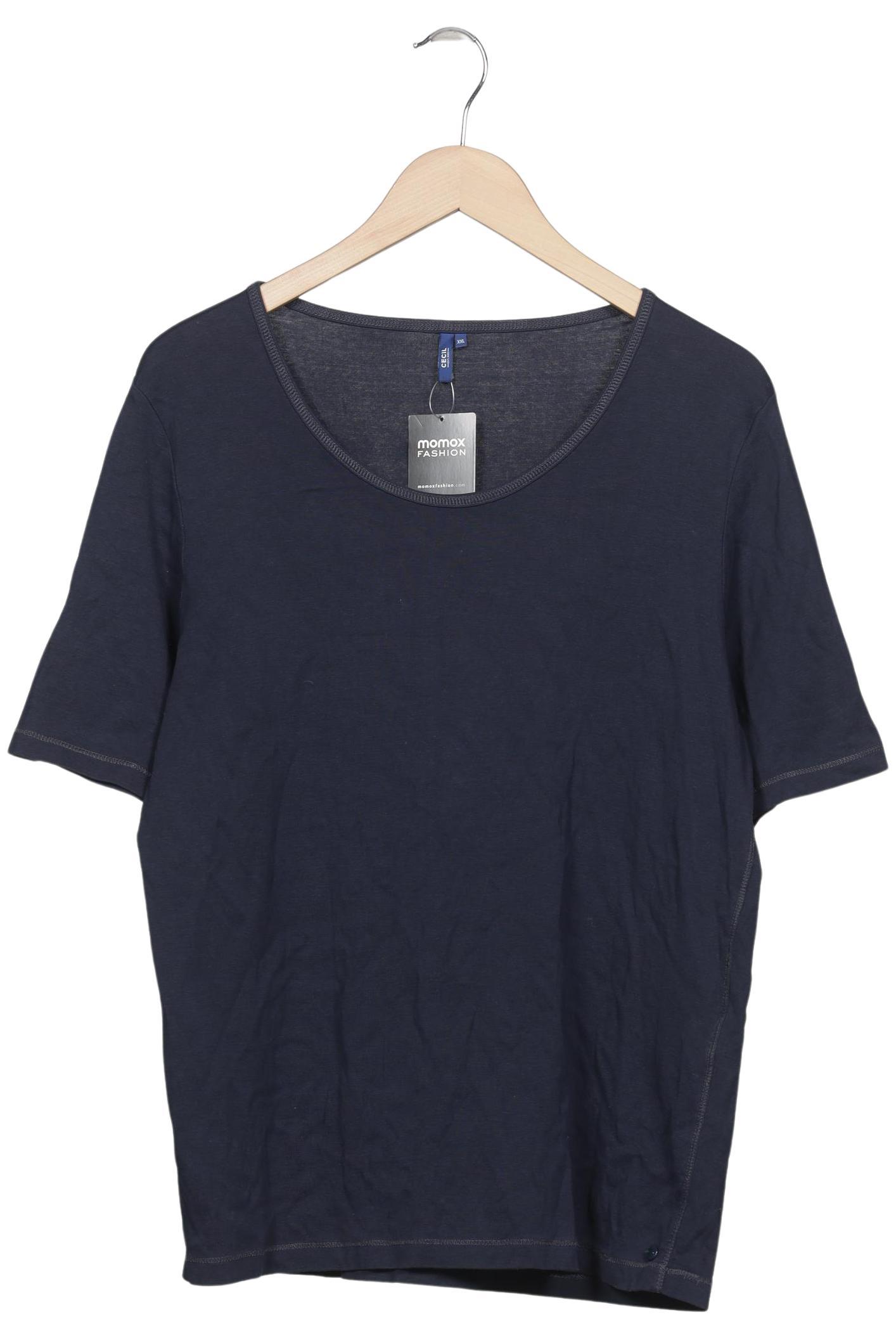

Cecil Damen T-Shirt, marineblau, Gr. 46