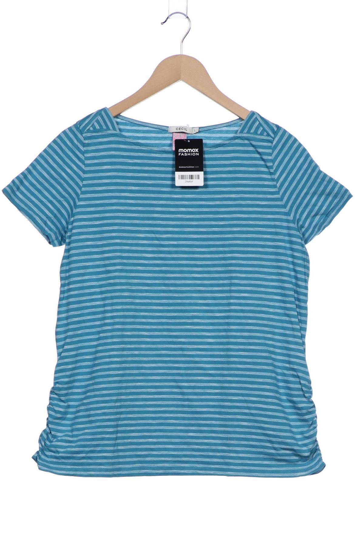 

Cecil Damen T-Shirt, türkis, Gr. 42