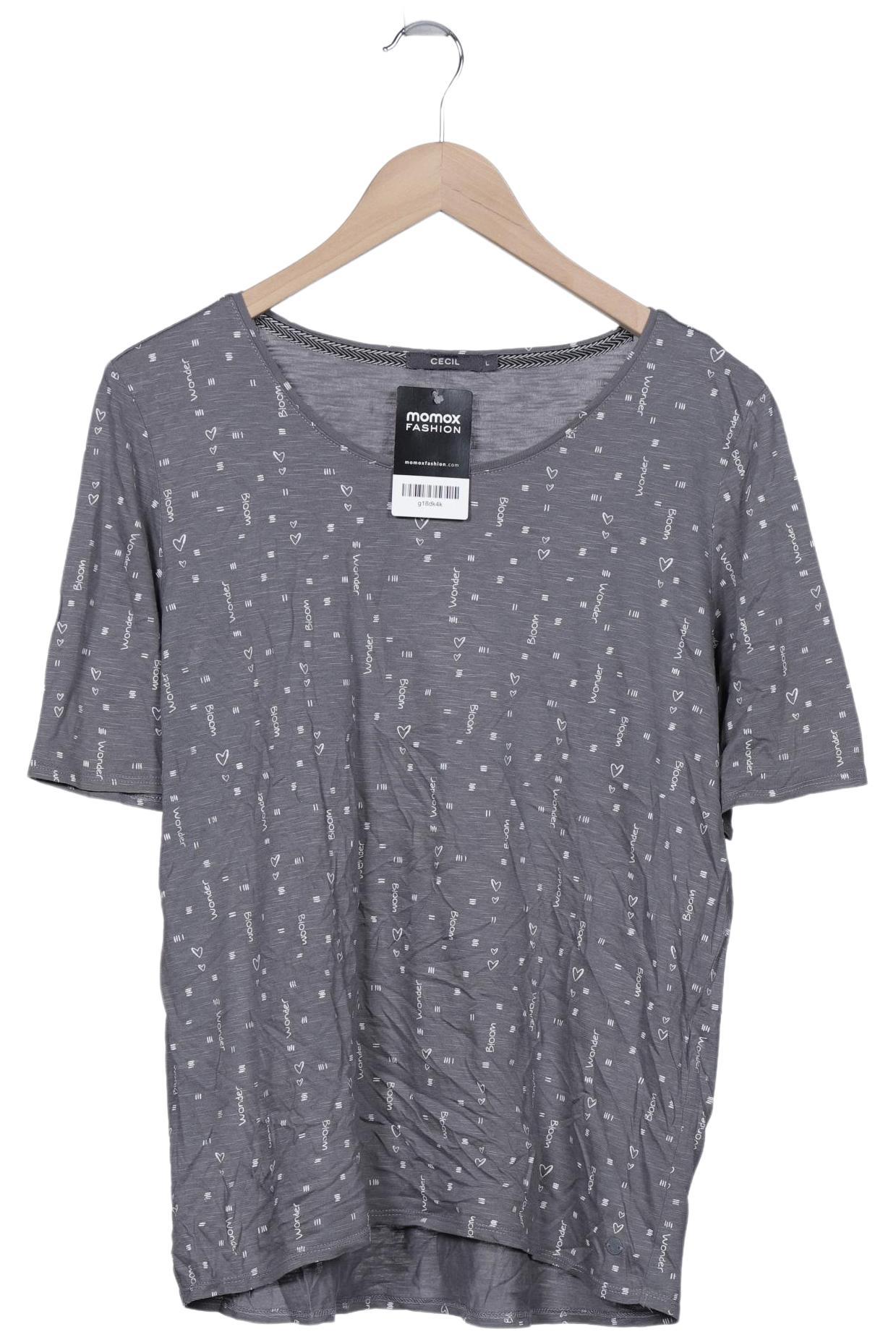 

Cecil Damen T-Shirt, grau, Gr. 42