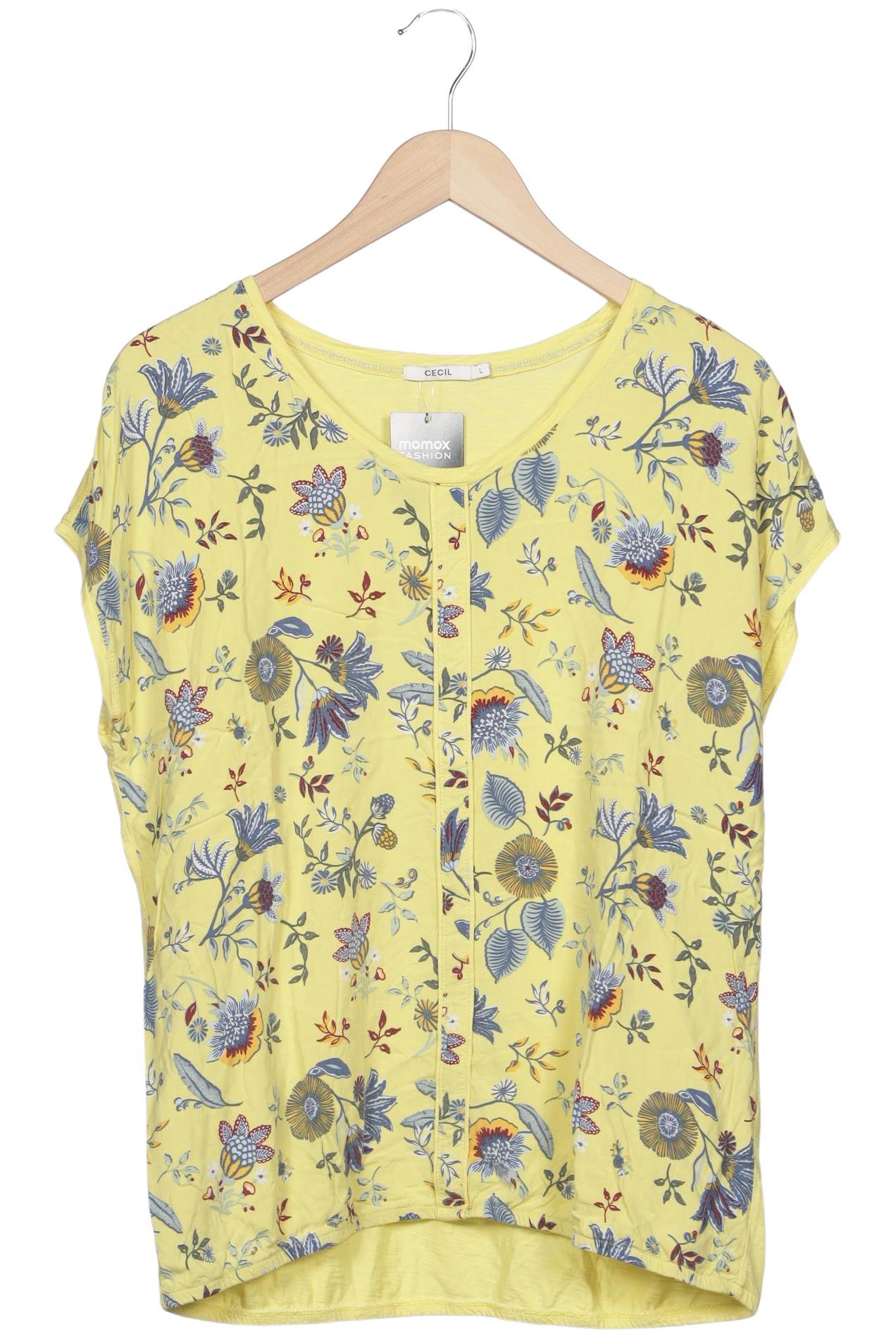 

Cecil Damen T-Shirt, gelb, Gr. 42