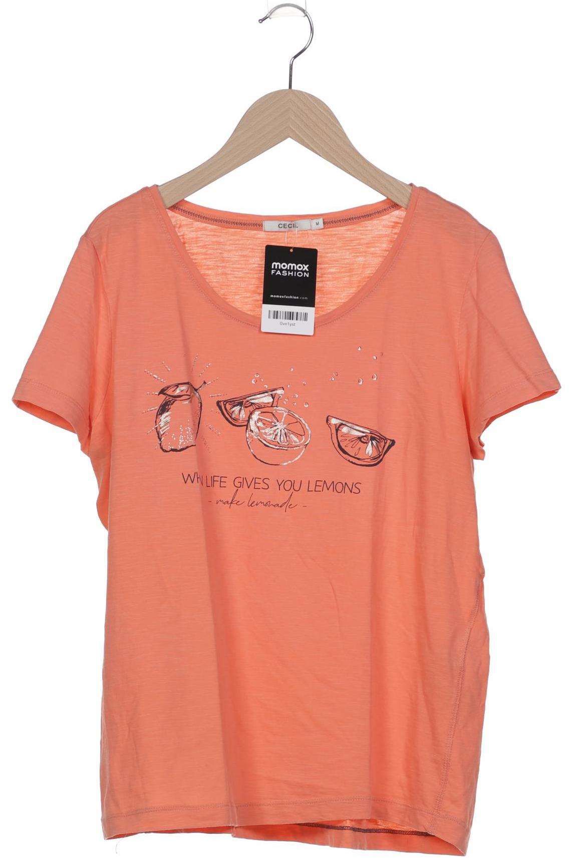 

Cecil Damen T-Shirt, orange, Gr. 38