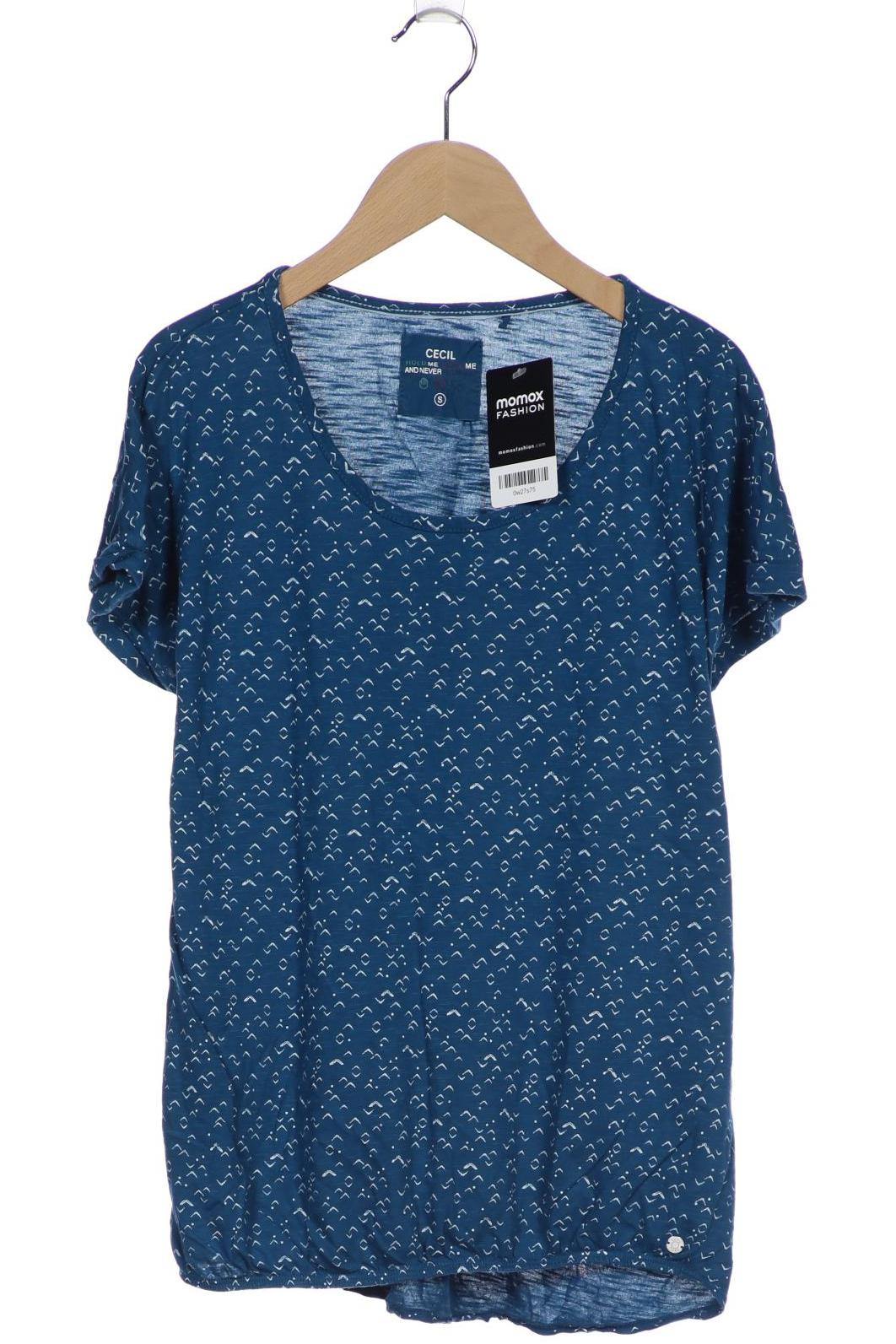 

CECIL Damen T-Shirt, blau