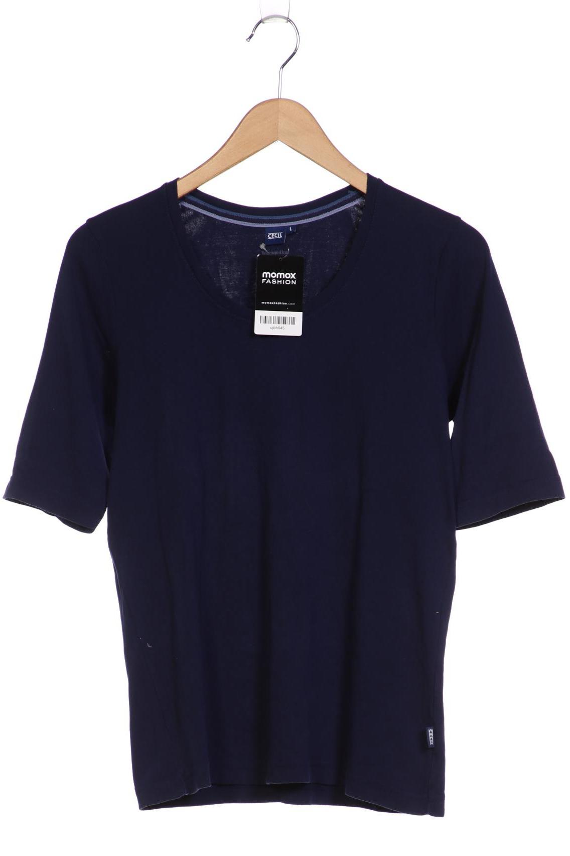 

Cecil Damen T-Shirt, marineblau, Gr. 42