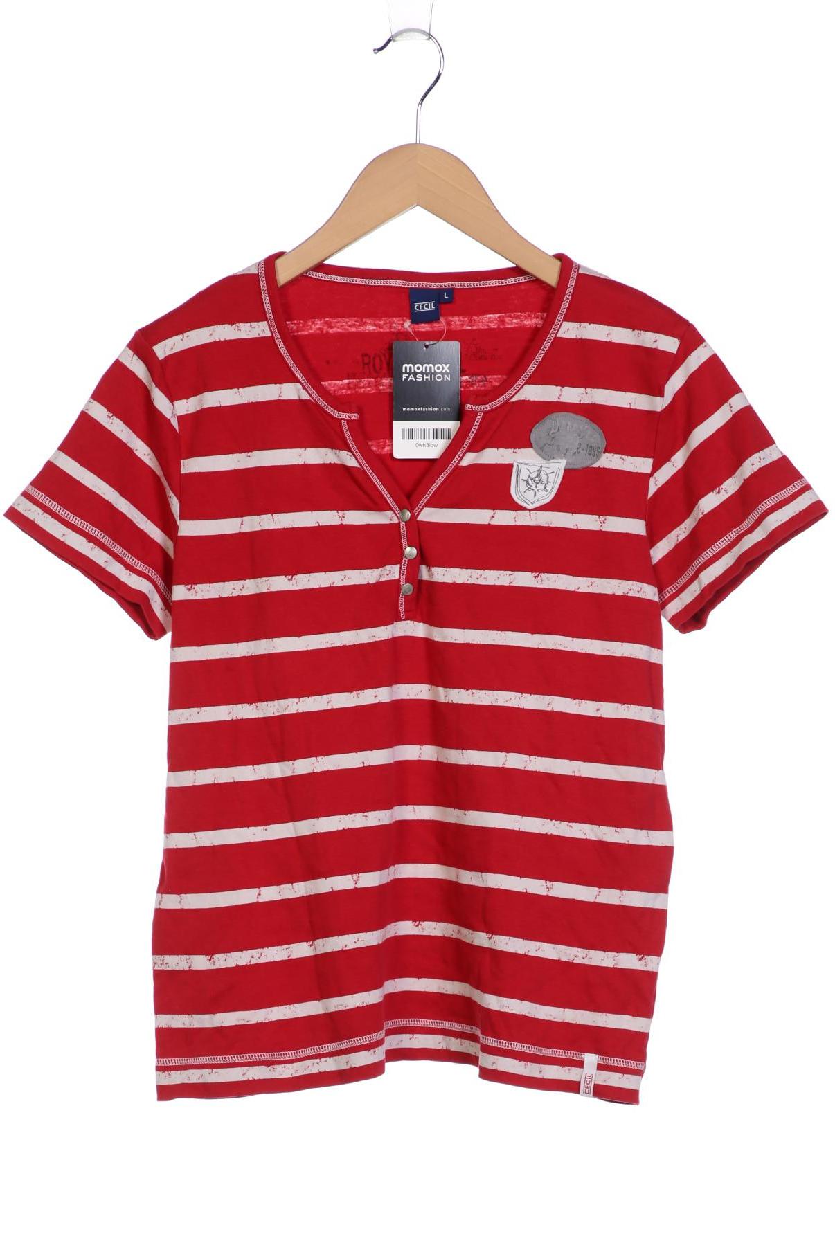 

Cecil Damen T-Shirt, rot, Gr. 42