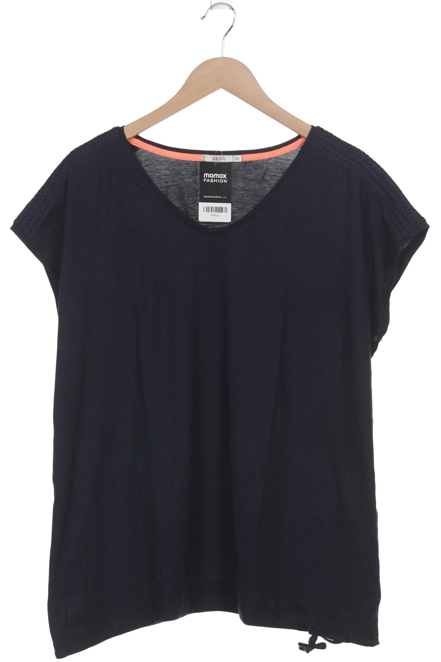 

Cecil Damen T-Shirt, marineblau, Gr. 46