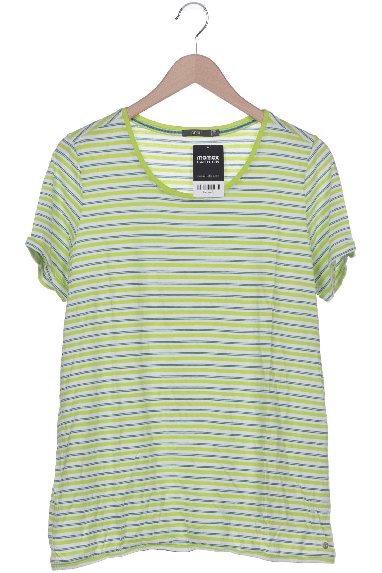 

Cecil Damen T-Shirt, hellgrün, Gr. 46