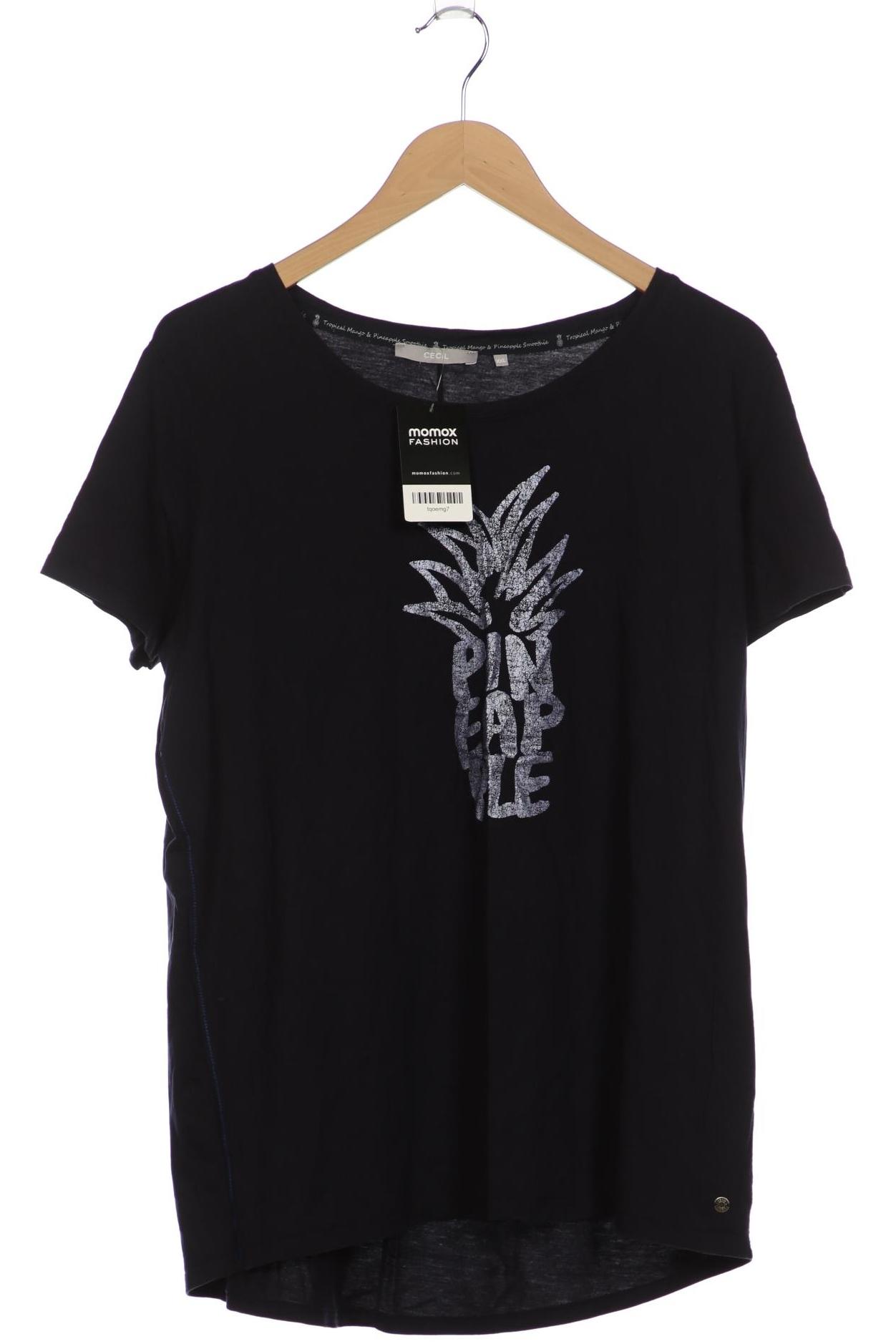 

Cecil Damen T-Shirt, marineblau, Gr. 46