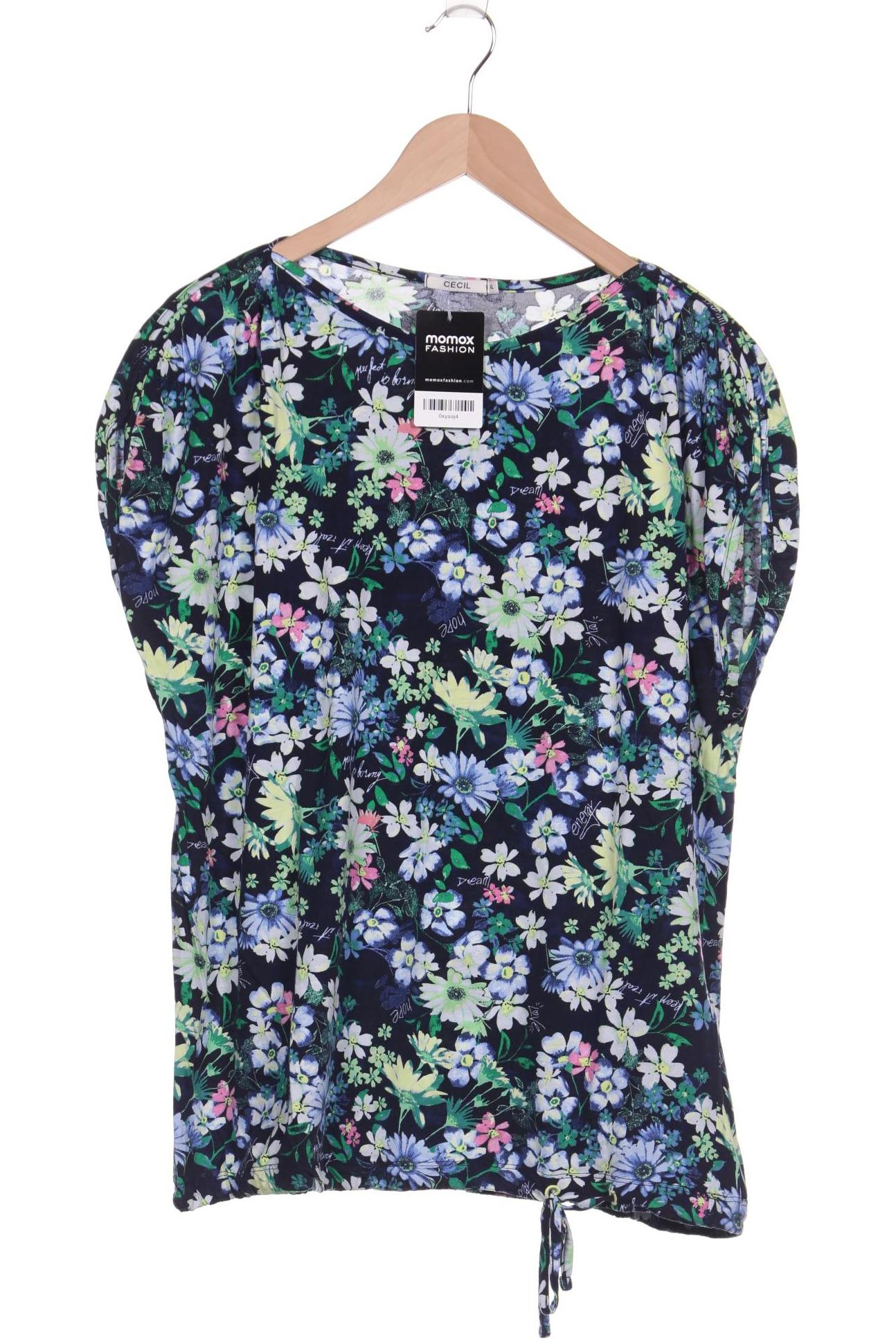 

CECIL Damen T-Shirt, marineblau