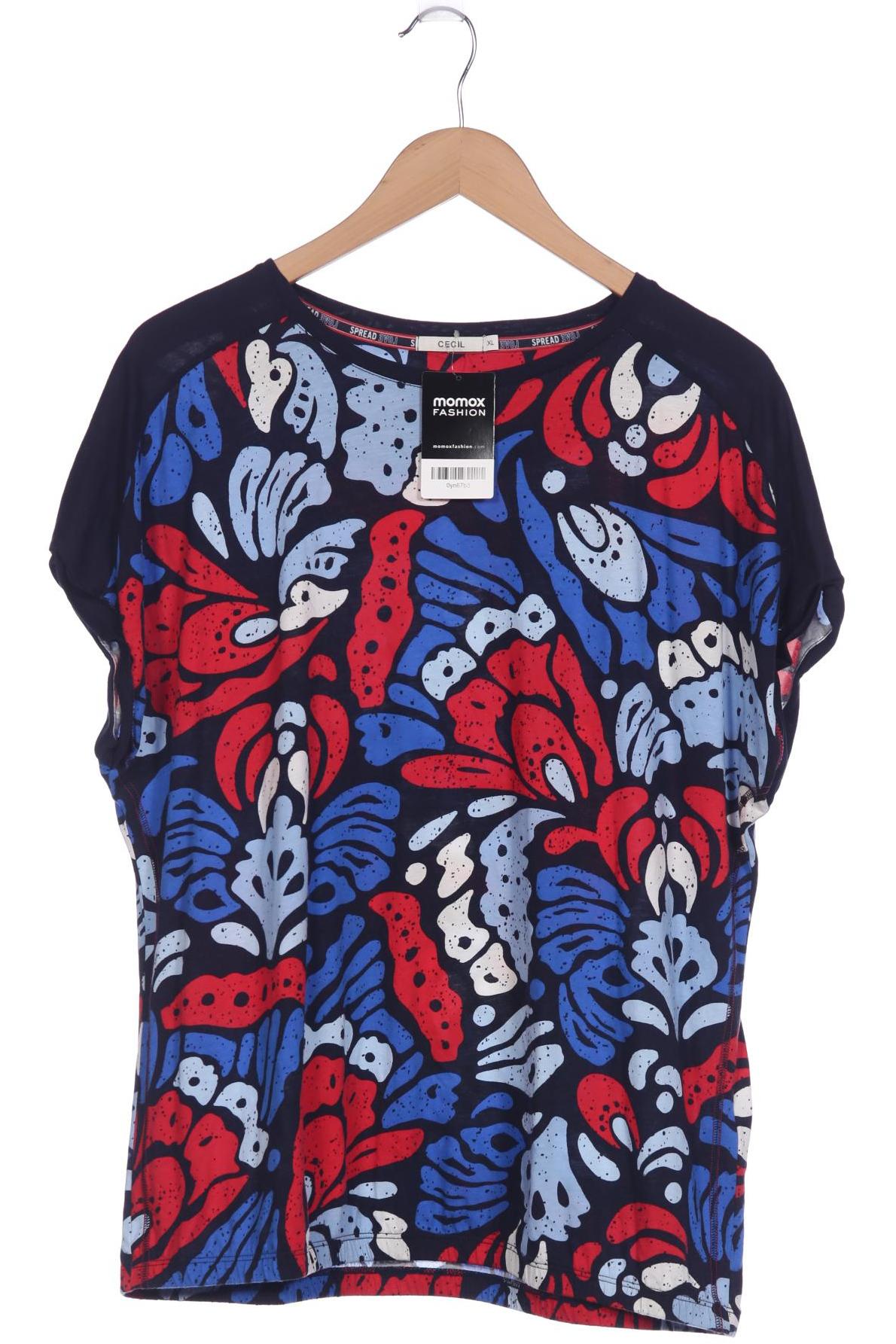 

Cecil Damen T-Shirt, marineblau, Gr. 44
