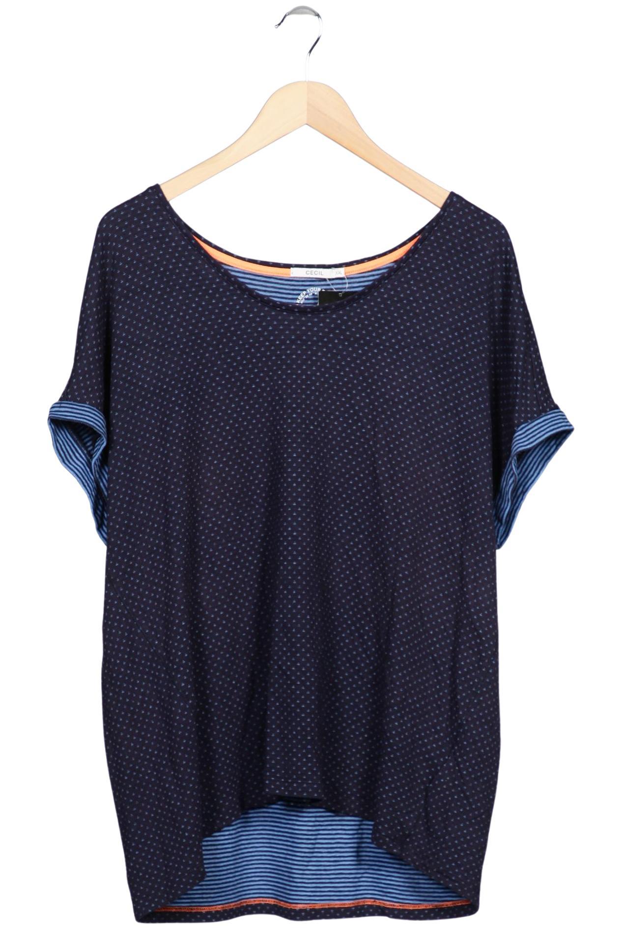 

Cecil Damen T-Shirt, marineblau, Gr. 46